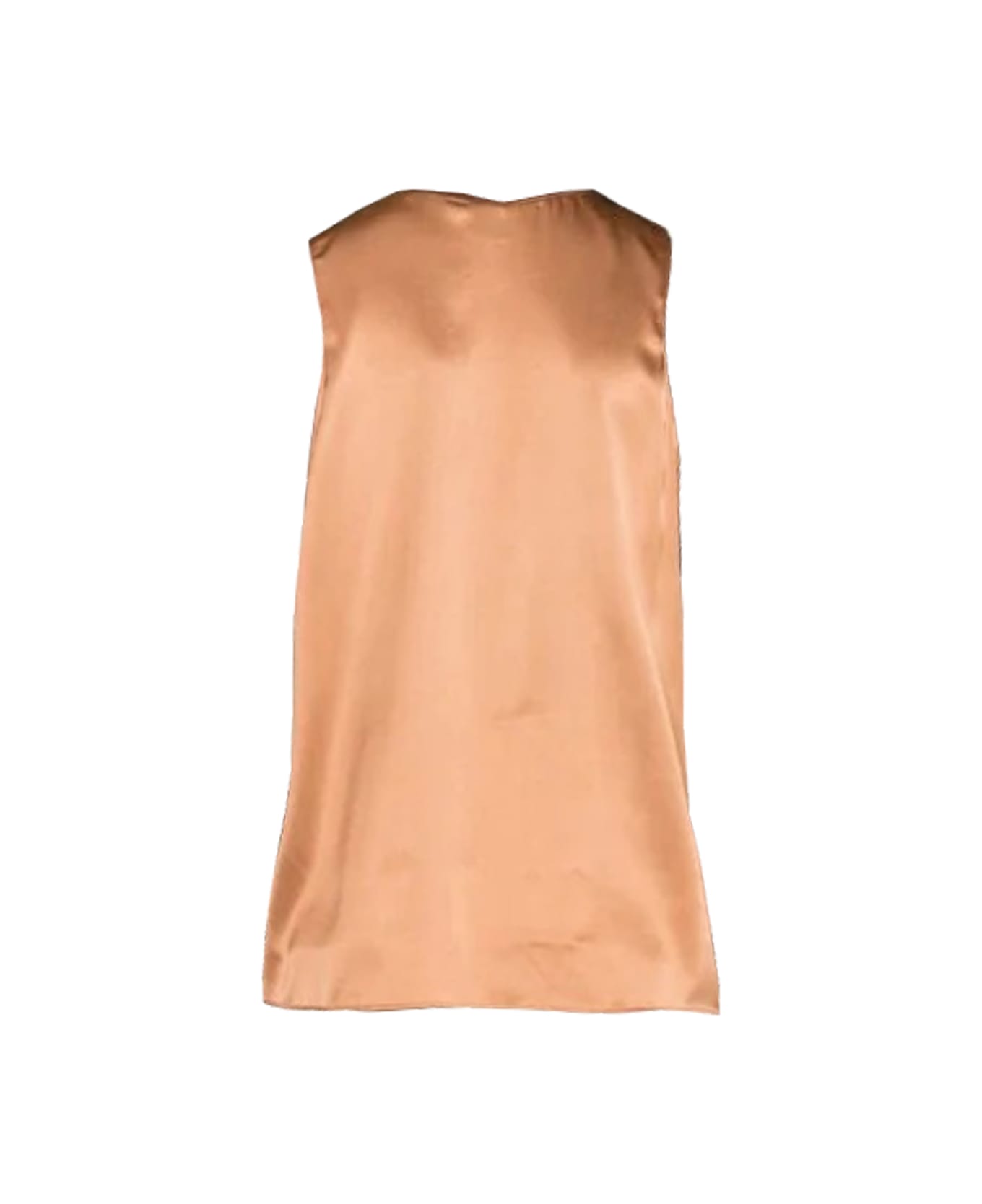 Pinko V-neck Tank Top - Marrone