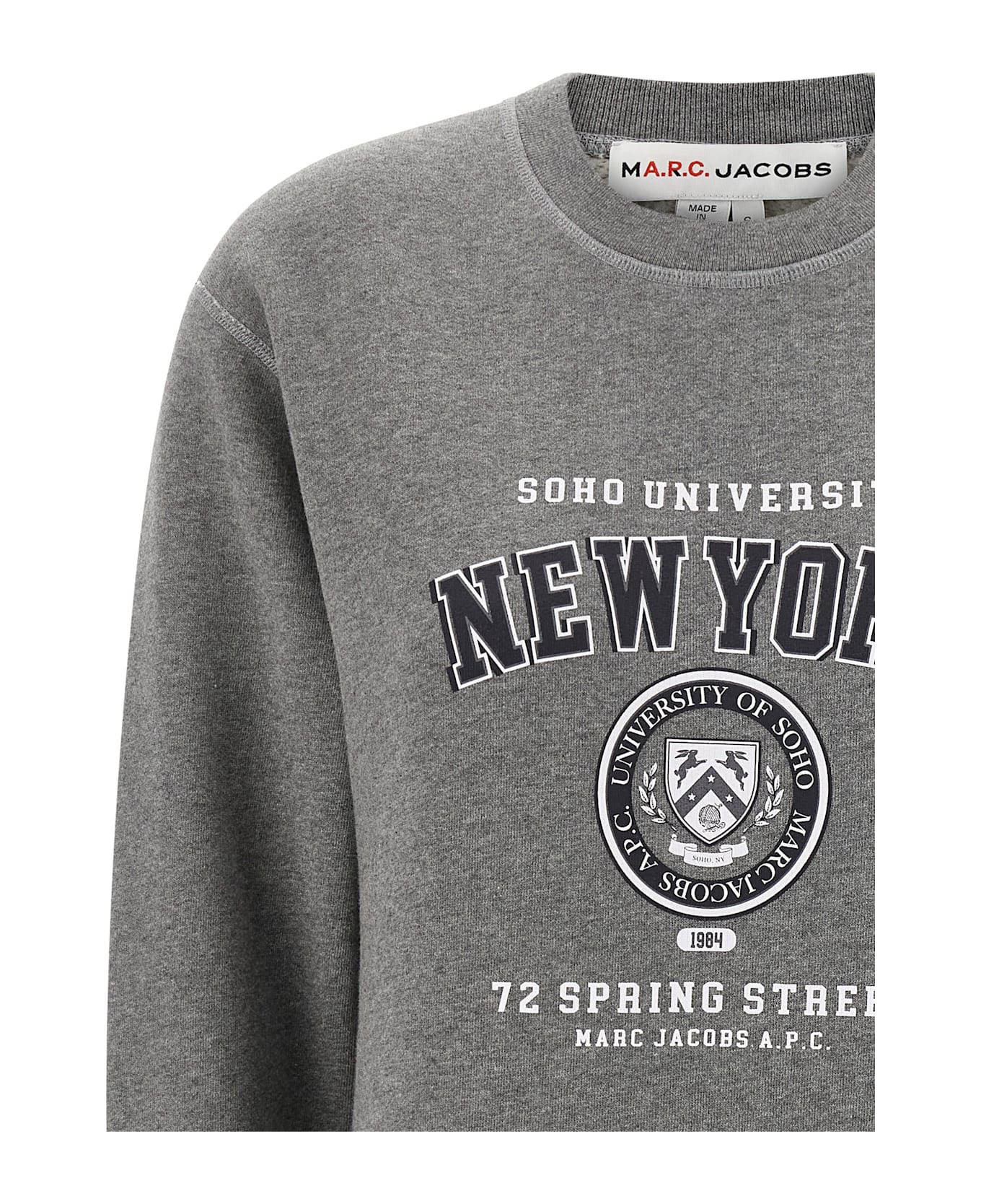A.P.C. 
ny
 Apc Capsule Sweatshirt For Marc Jacobs - Gray