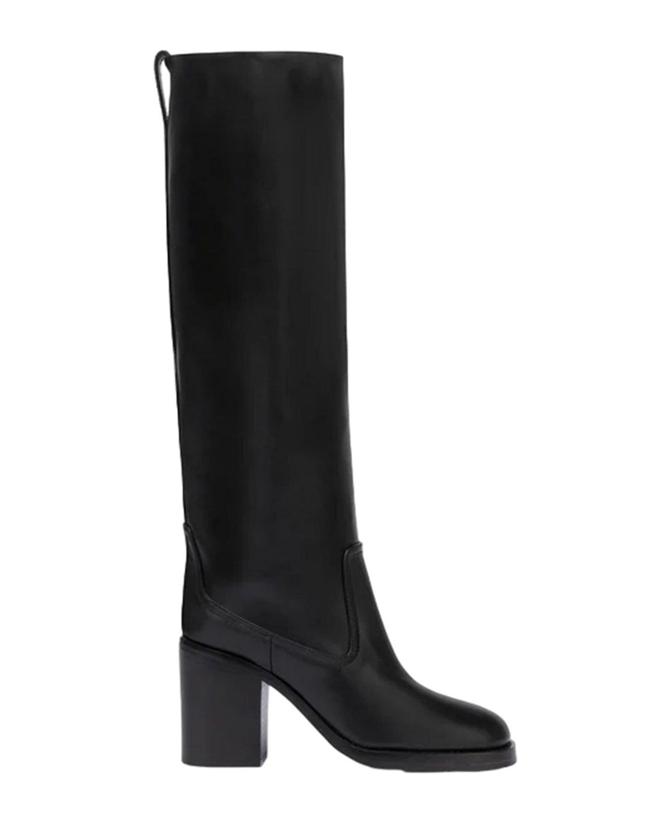 Paris Texas Alexandra Heeled Boots - Black