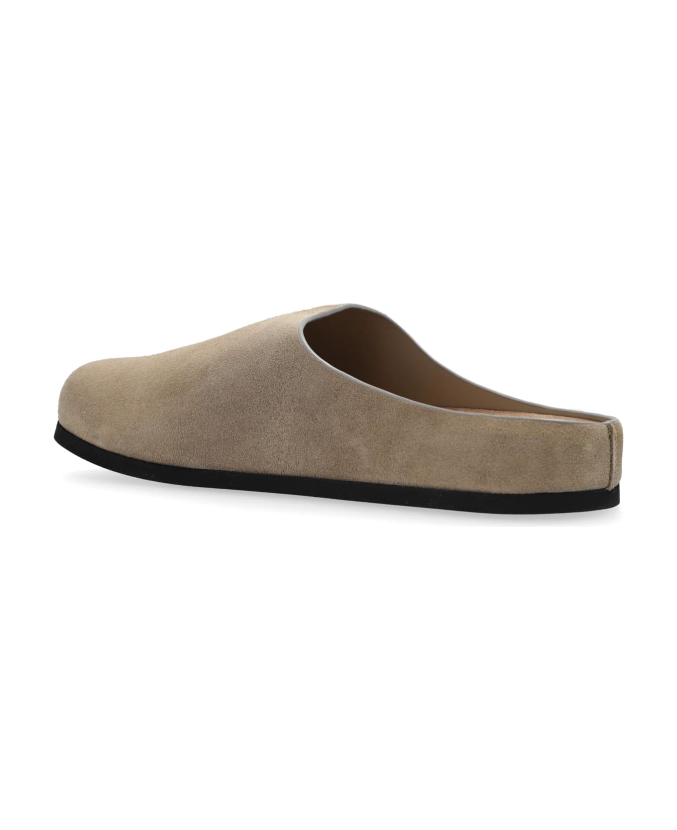 Common Projects Leather Sandals Clog - NEUTRALS