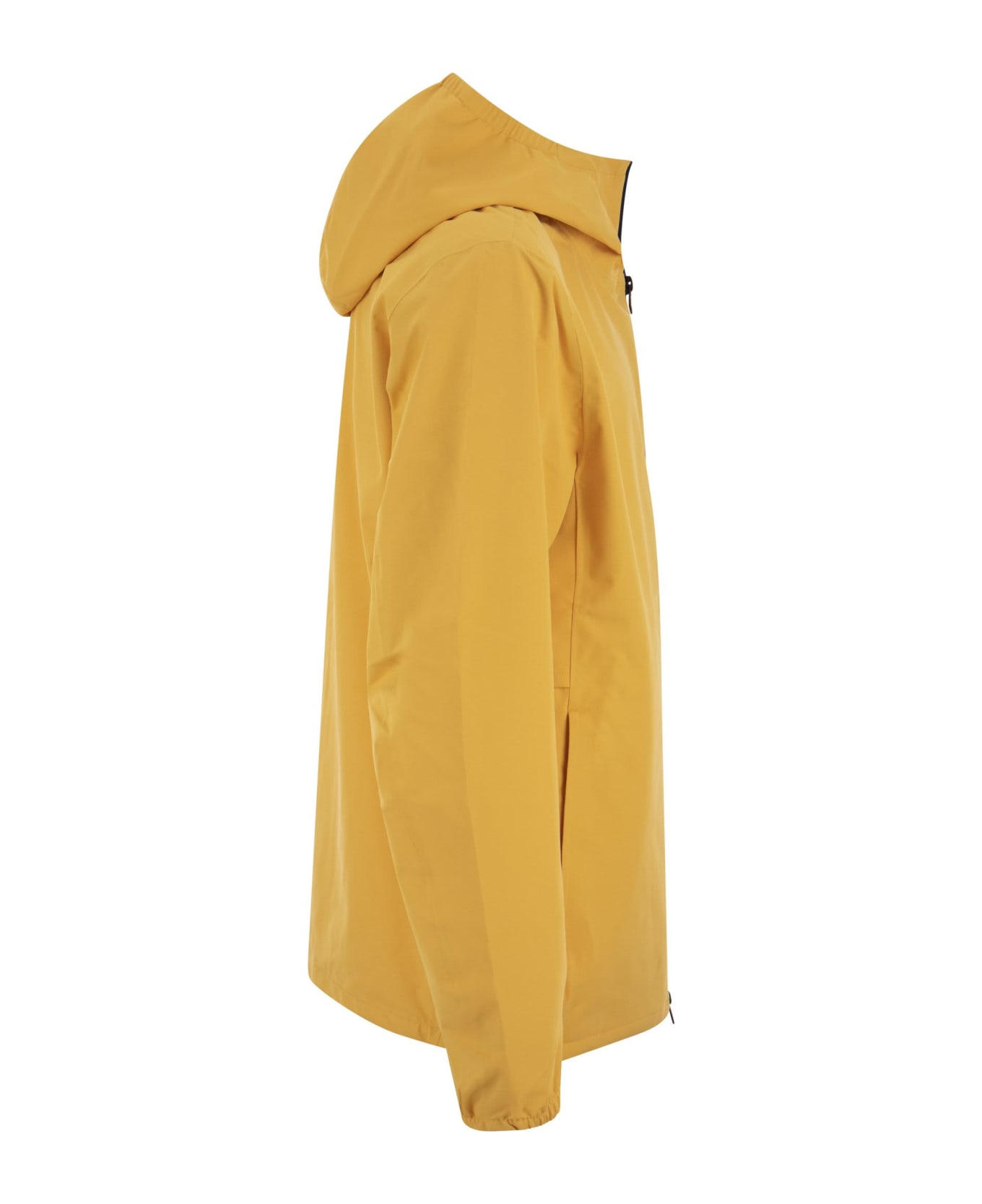 Woolrich Pacific - Waterproof Jacket With Hood - Mustard