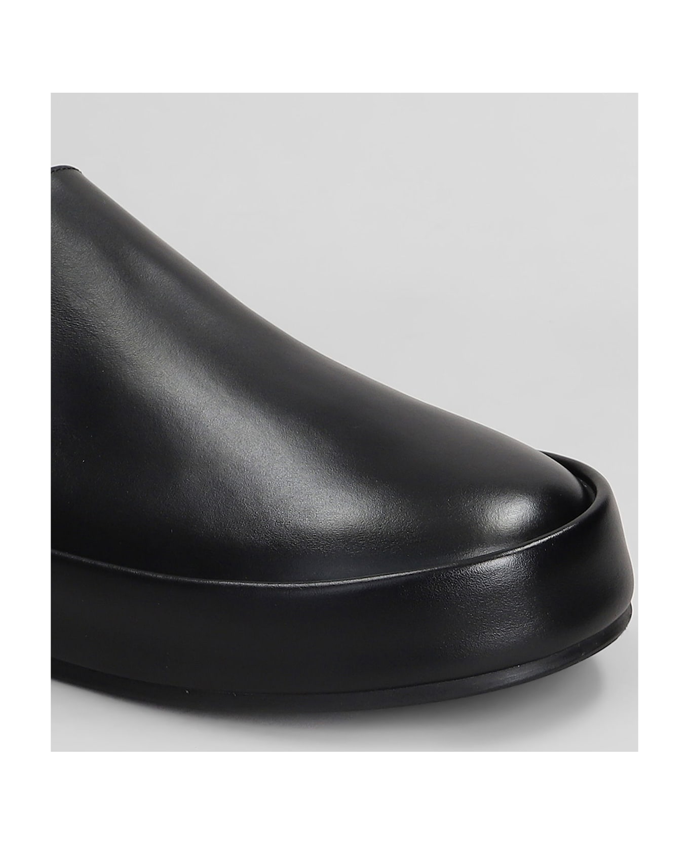 Marsell Cassapelle Sneakers In Black Leather - black