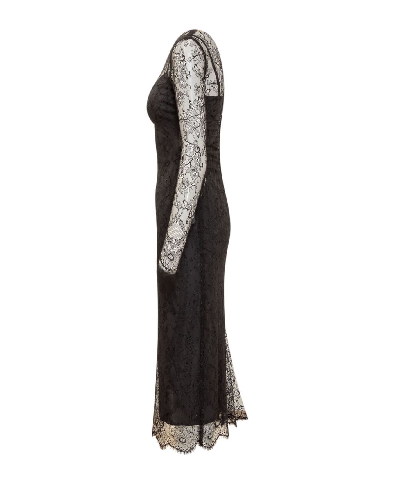 Dolce & Gabbana Lace Dress - NERO