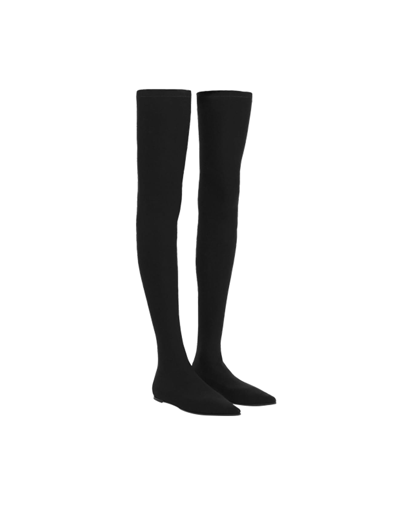 Dolce & Gabbana Thigh-high Boots - BLACK