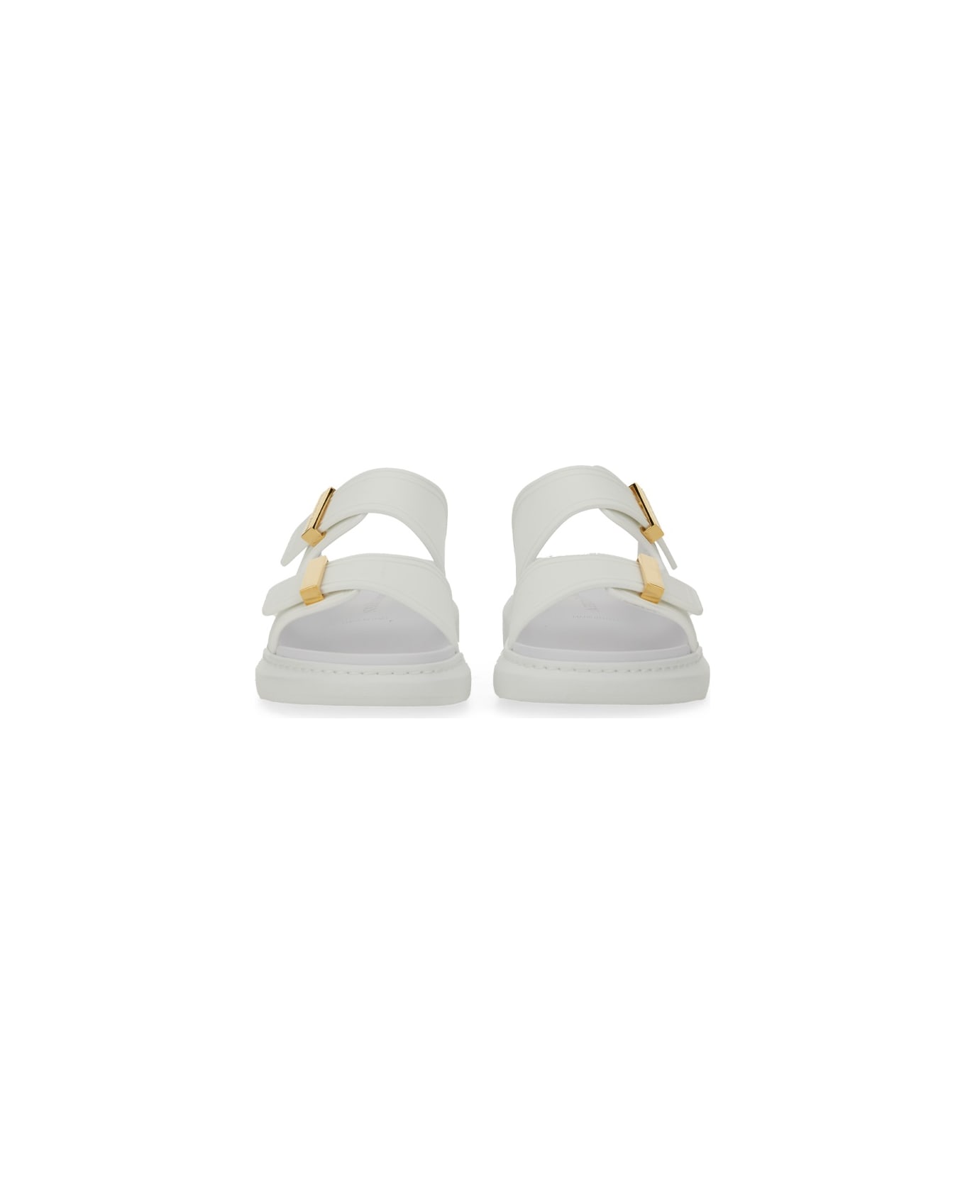 Alexander McQueen Oversize Hybrid Sandal - IVORY