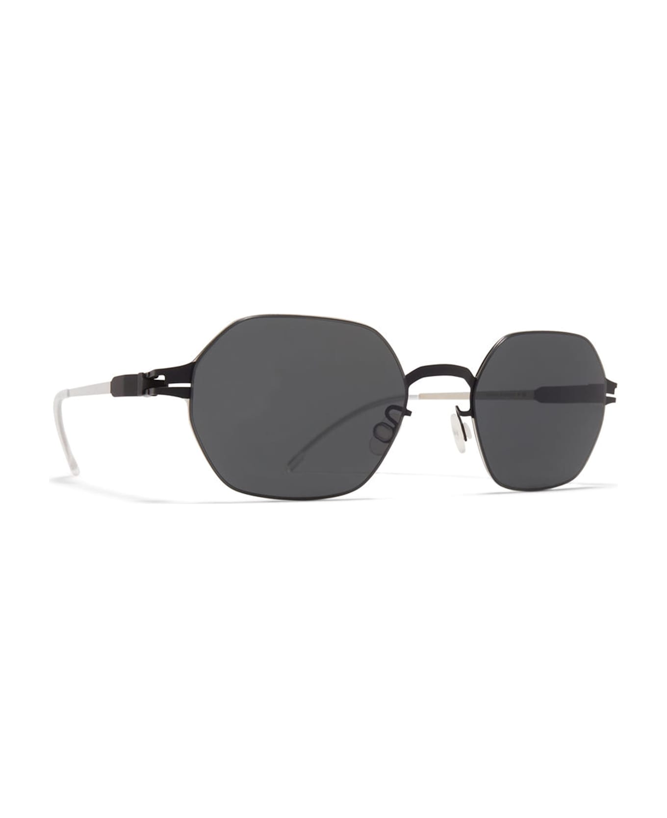 Mykita Hamish - Black / Silver Sunglasses - black/silver
