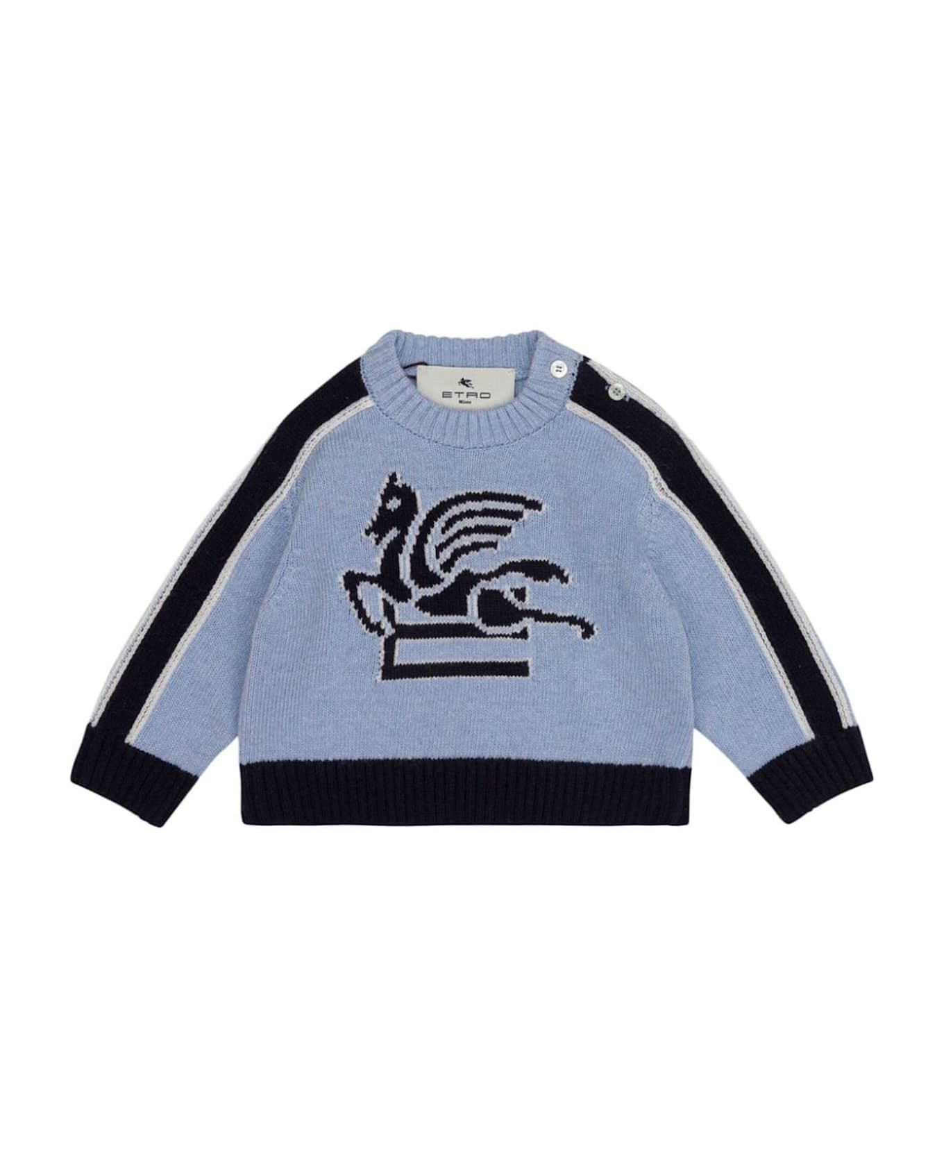 Etro Sweaters Blue - Blue