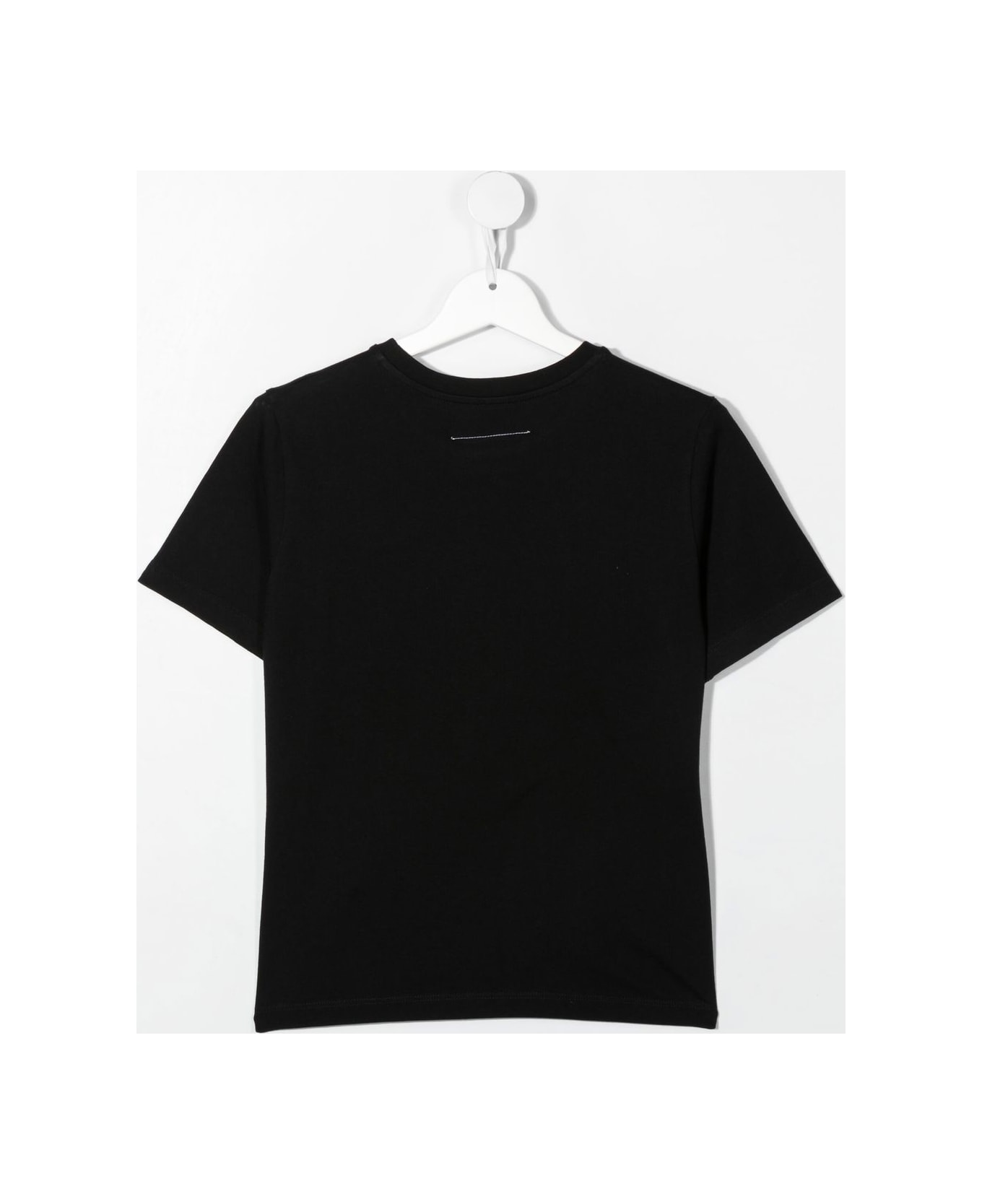 Maison Margiela Black Cotton Tshirt - Nero