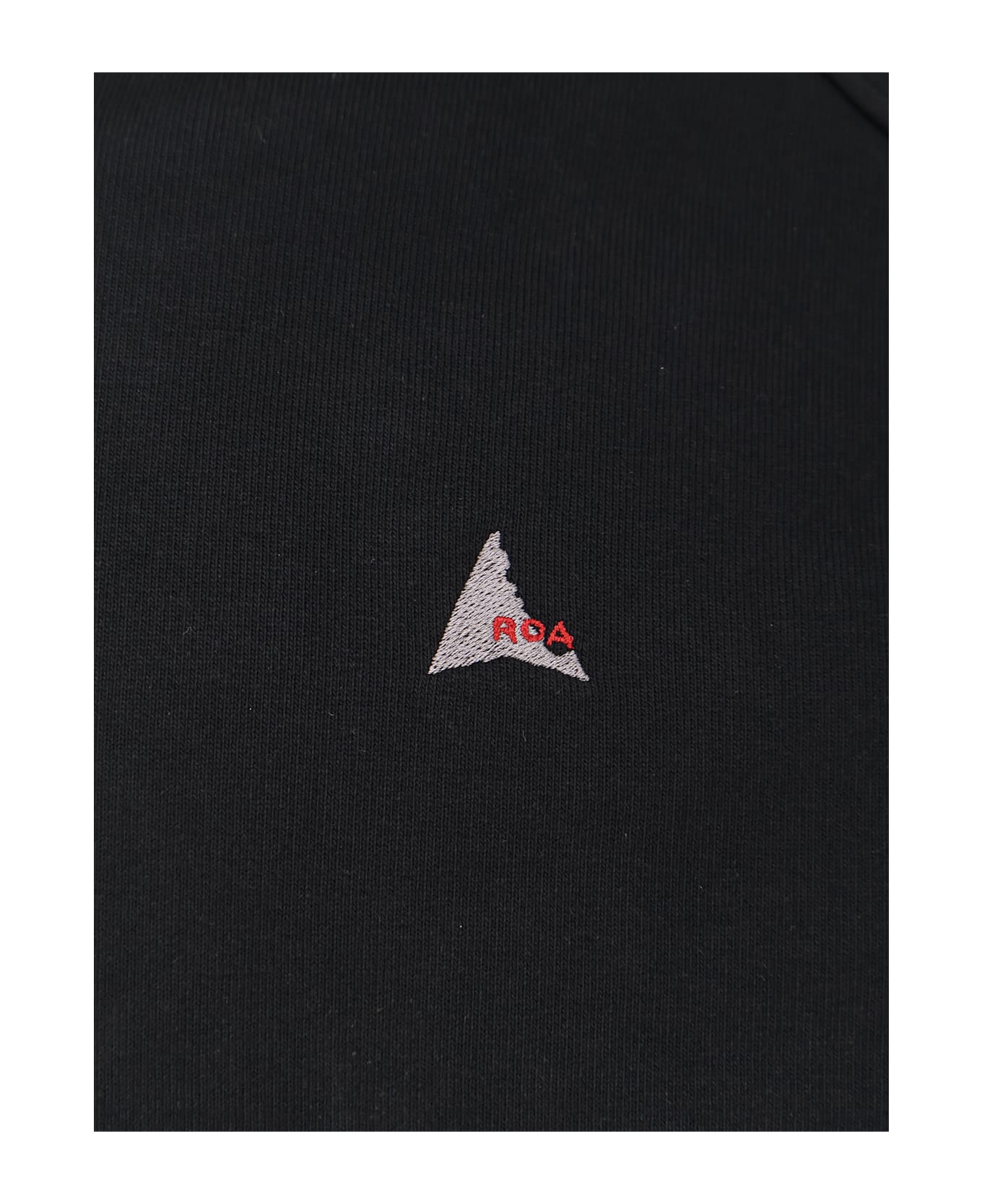 ROA Stretch Cotton Sweatshirt With Logo
