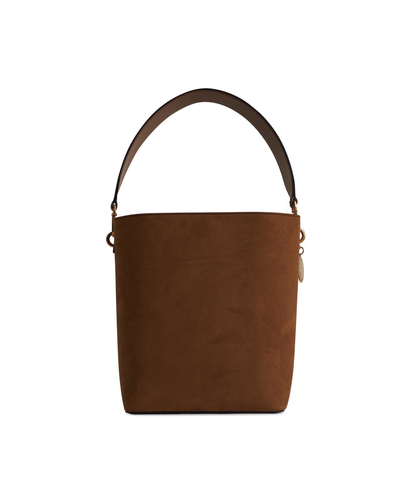 Stella McCartney 
soft
 Brown Suede Crossbody Bag - Brown