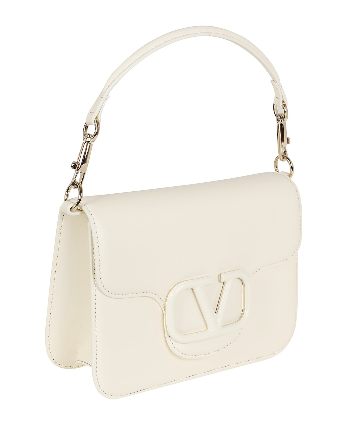 Valentino Garavani Shoulder Bag Loco` - Ivory