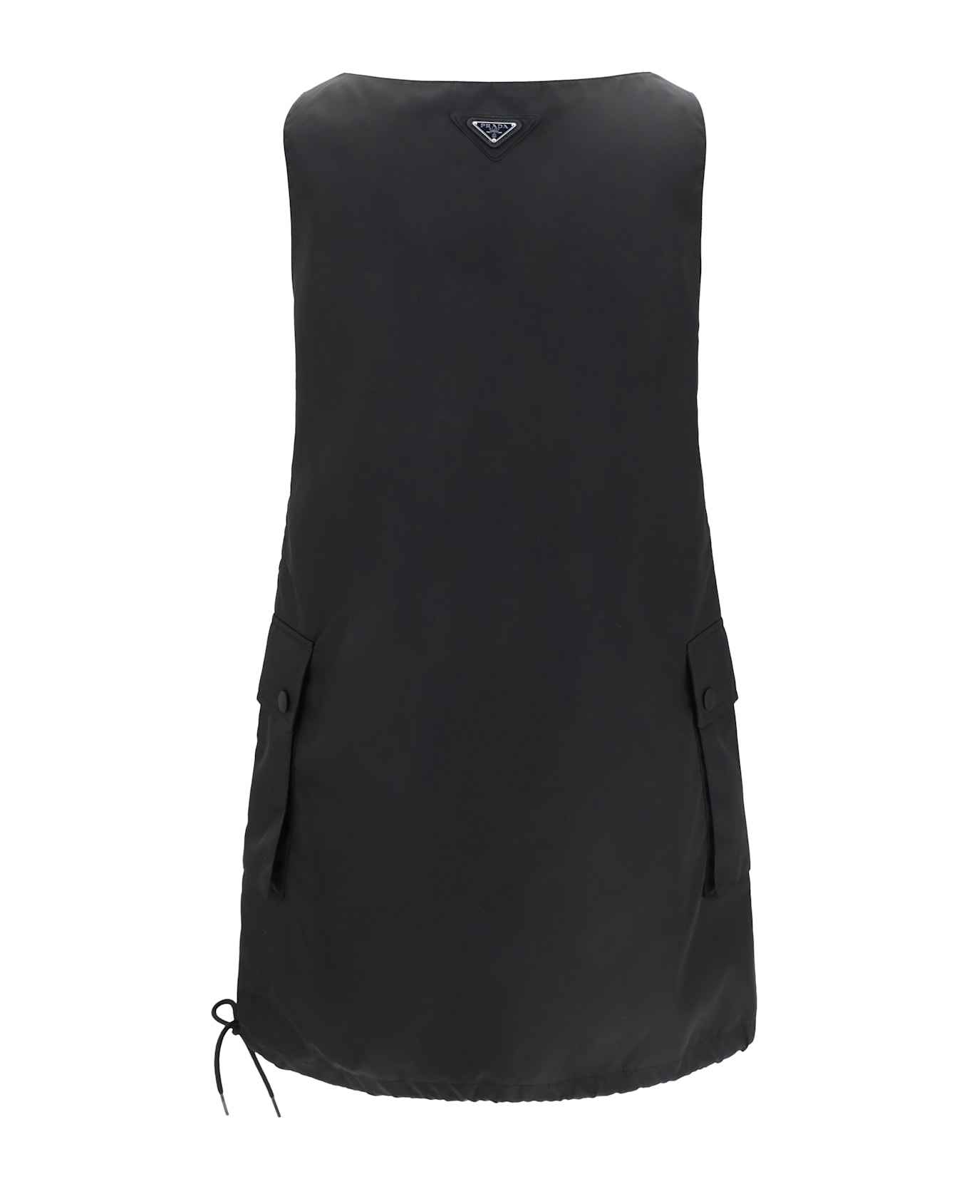 Prada Nylon Mini Dress - Nero