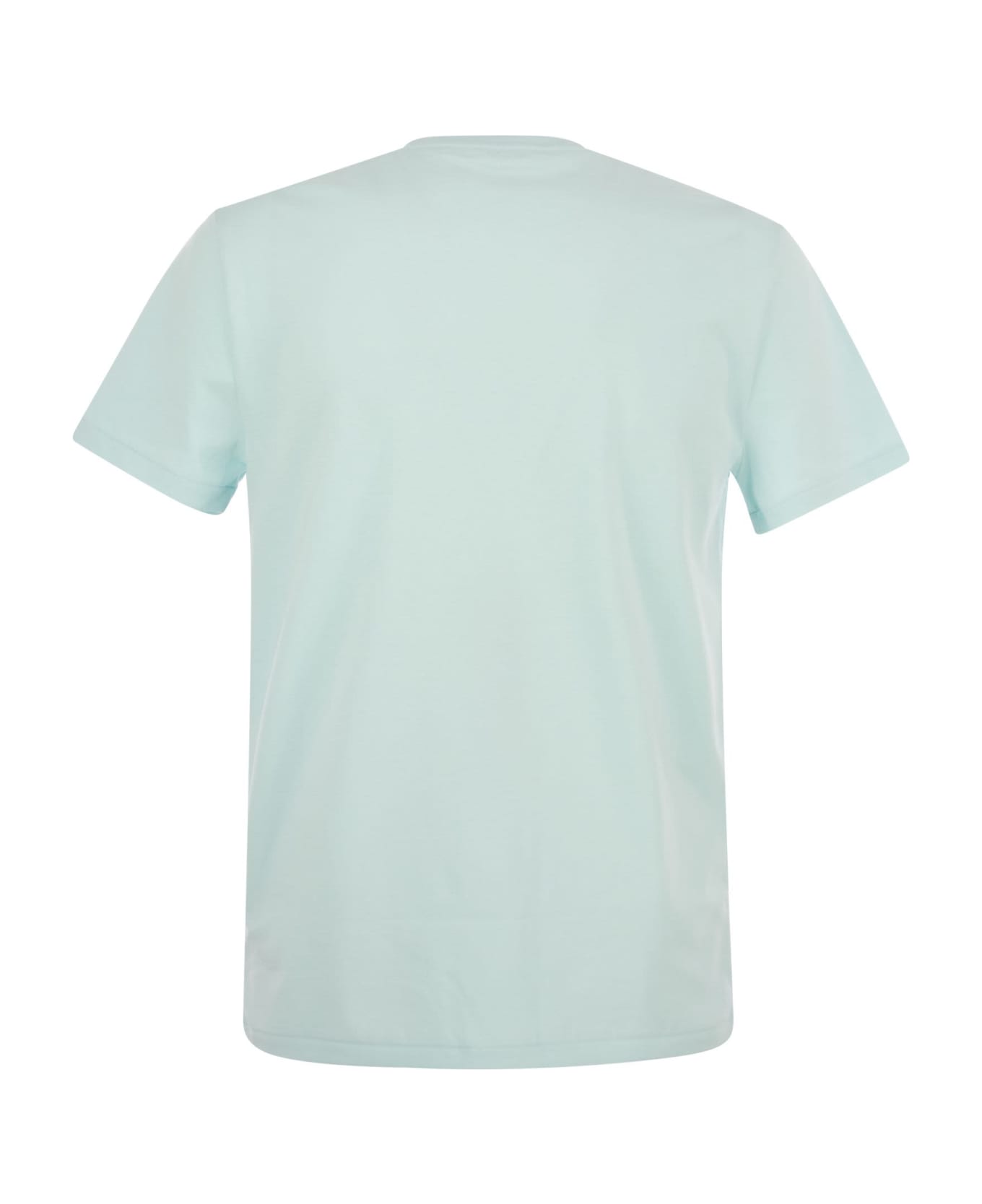 Polo Ralph Lauren Round Neck T-shirt - Light Blue