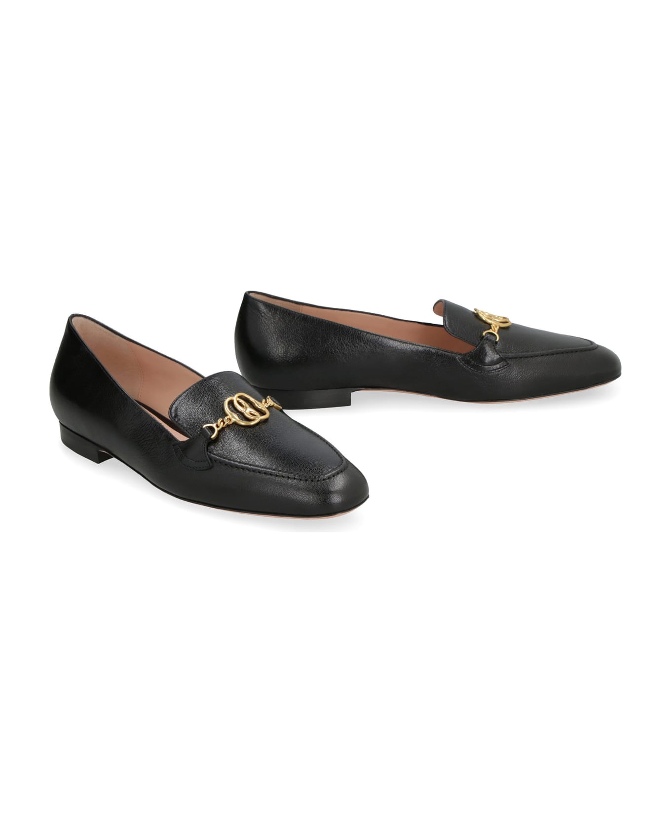 Bally Obrien Leather Loafers - black