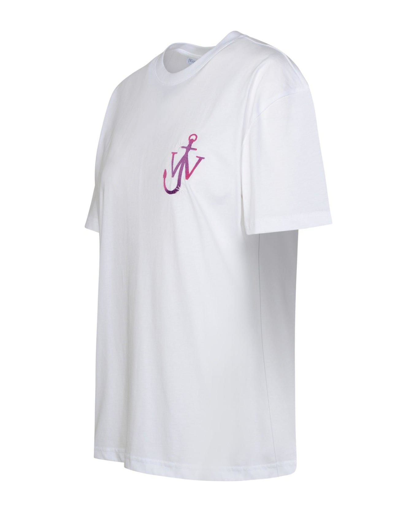 J.W. Anderson Logo Printed Crewneck T-shirt - White