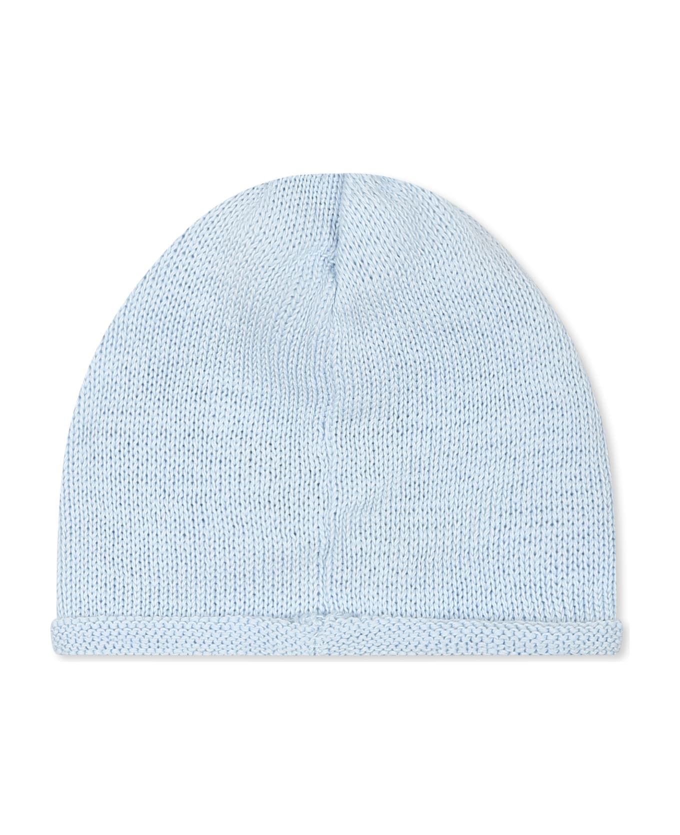 Little Bear Light Blue Hat For Baby Boy - Light Blue