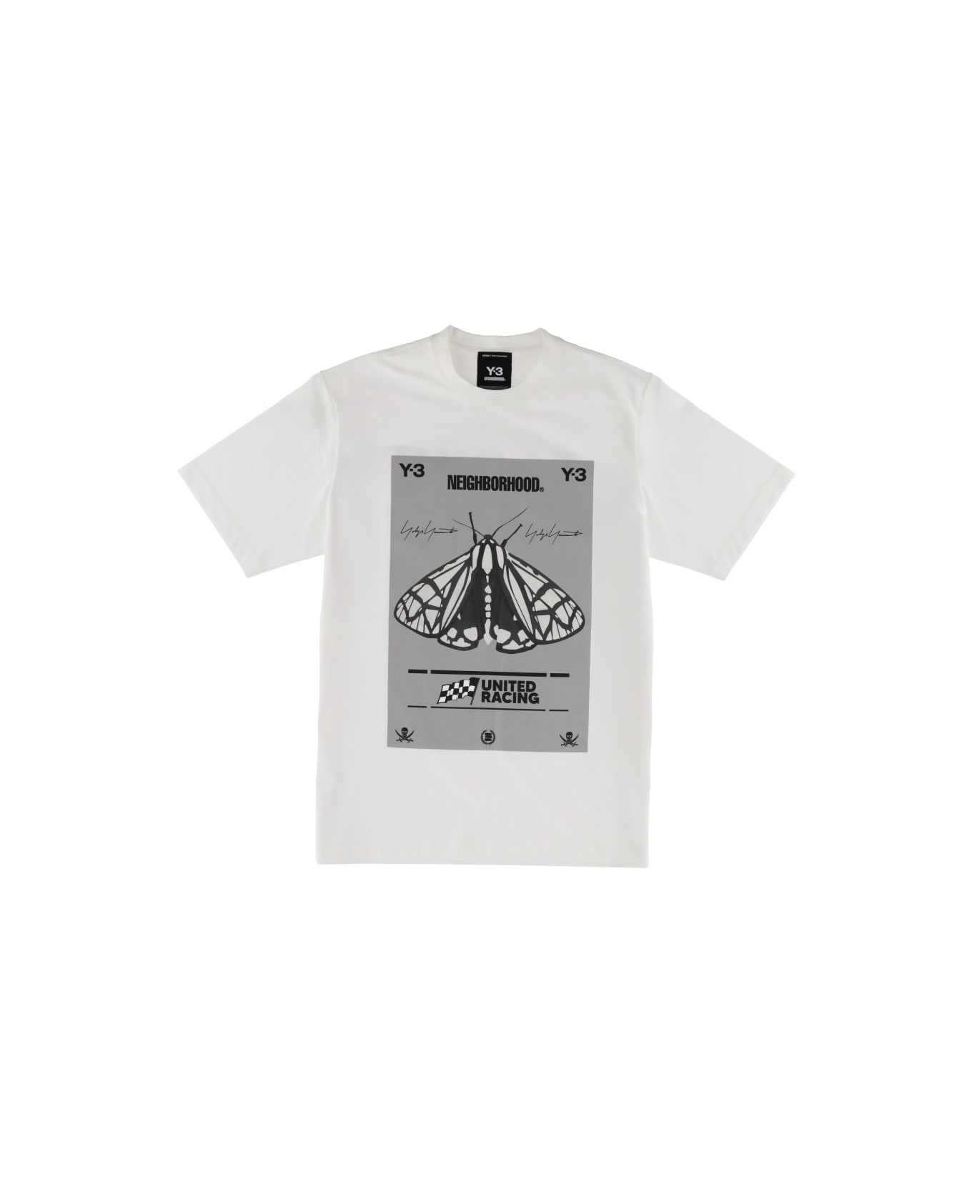 Y-3 T-shirt With Print Y - 3 X Neighborhood - WHITE