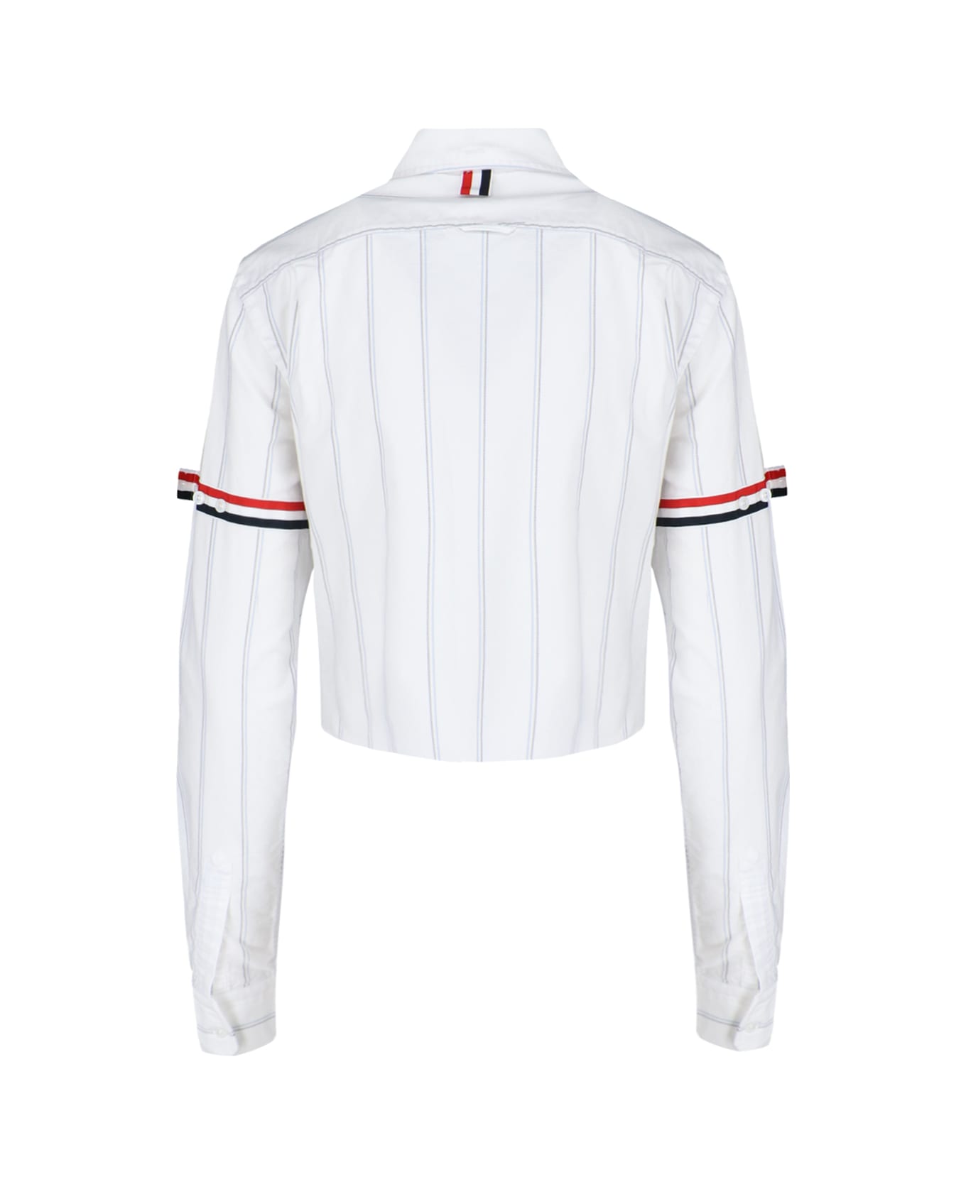 Thom Browne 'oxford' Crop Shirt - White