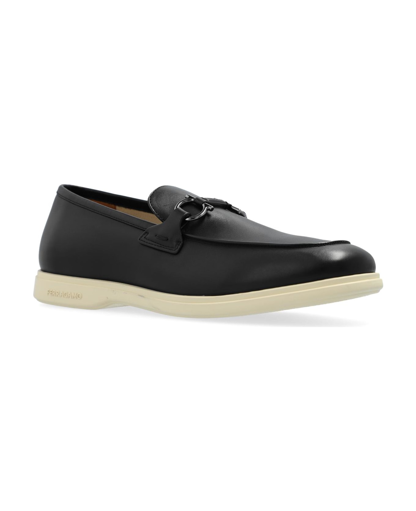 Ferragamo Ferragamo 'cosimo' Loafers Shoes - BLACK