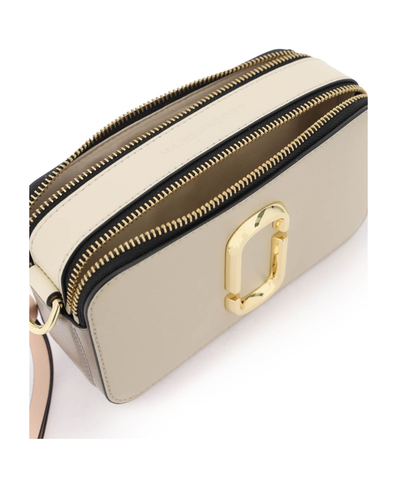 Marc Jacobs The Snapshot Khaki Multi in Saffiano Leather with Gold-tone - US