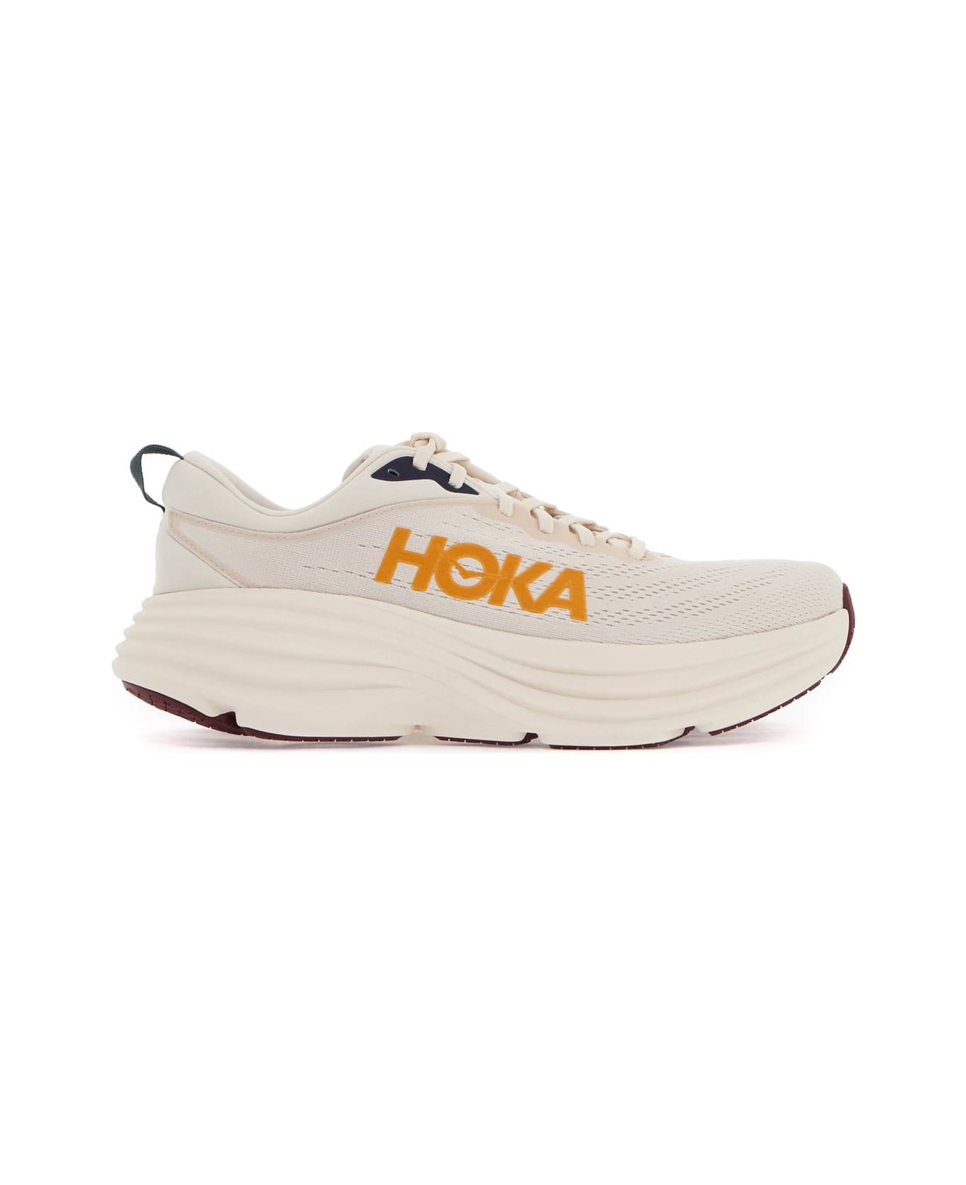 Hoka Bondi 8 Sneakers - OAT MILK / ALABASTER (White)