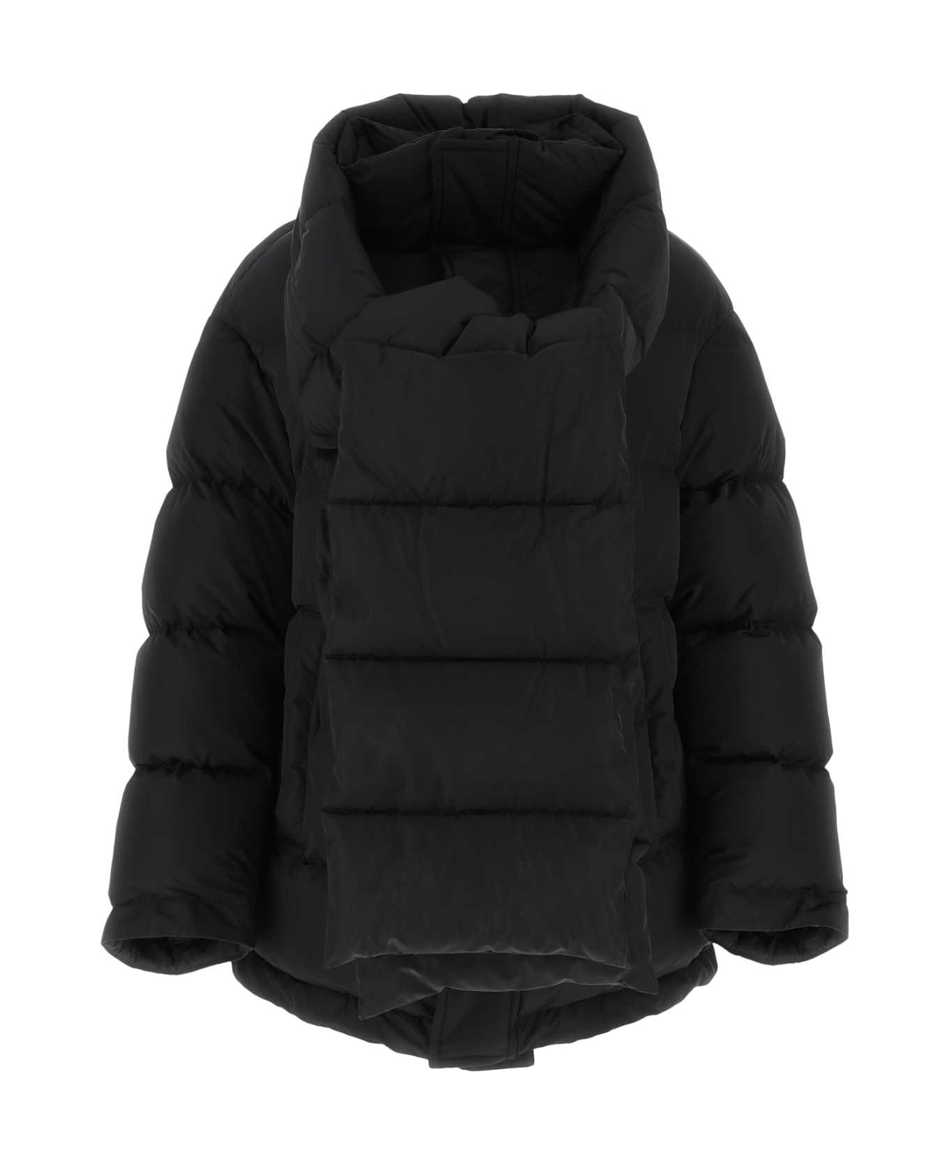 Balenciaga Black Polyester Blend Padded Jacket - 1000