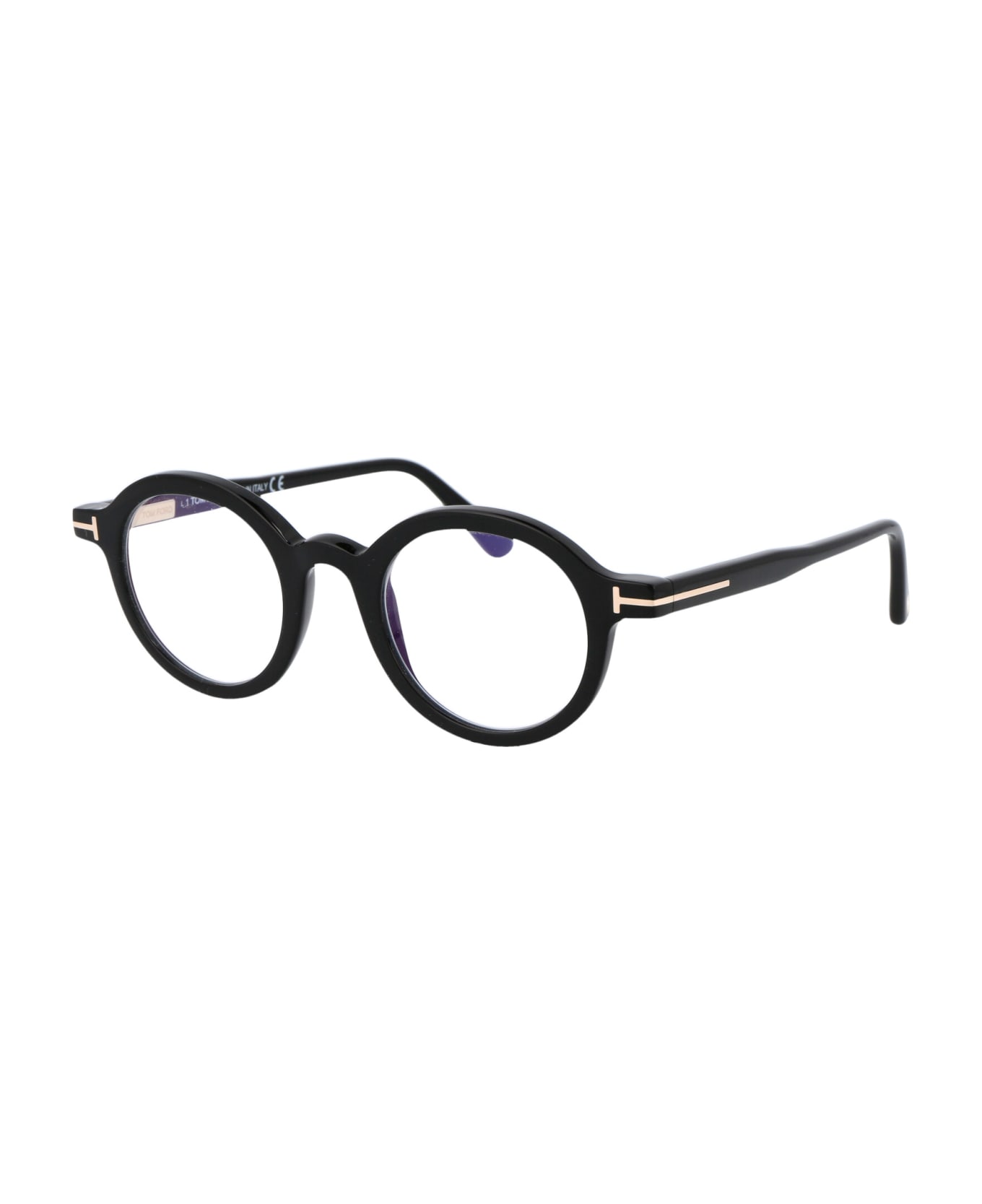Tom Ford Eyewear Ft5664-b Glasses - 001 Nero Lucido