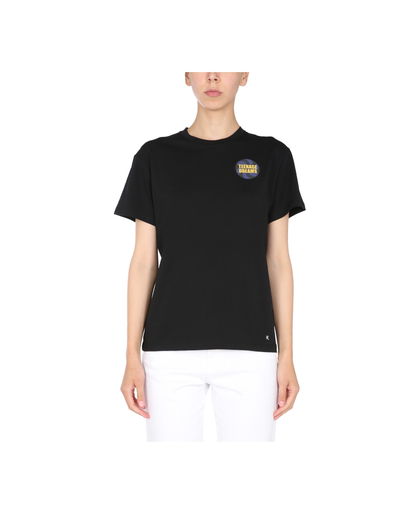 Raf Simons Crew Neck T-shirt - BLACK