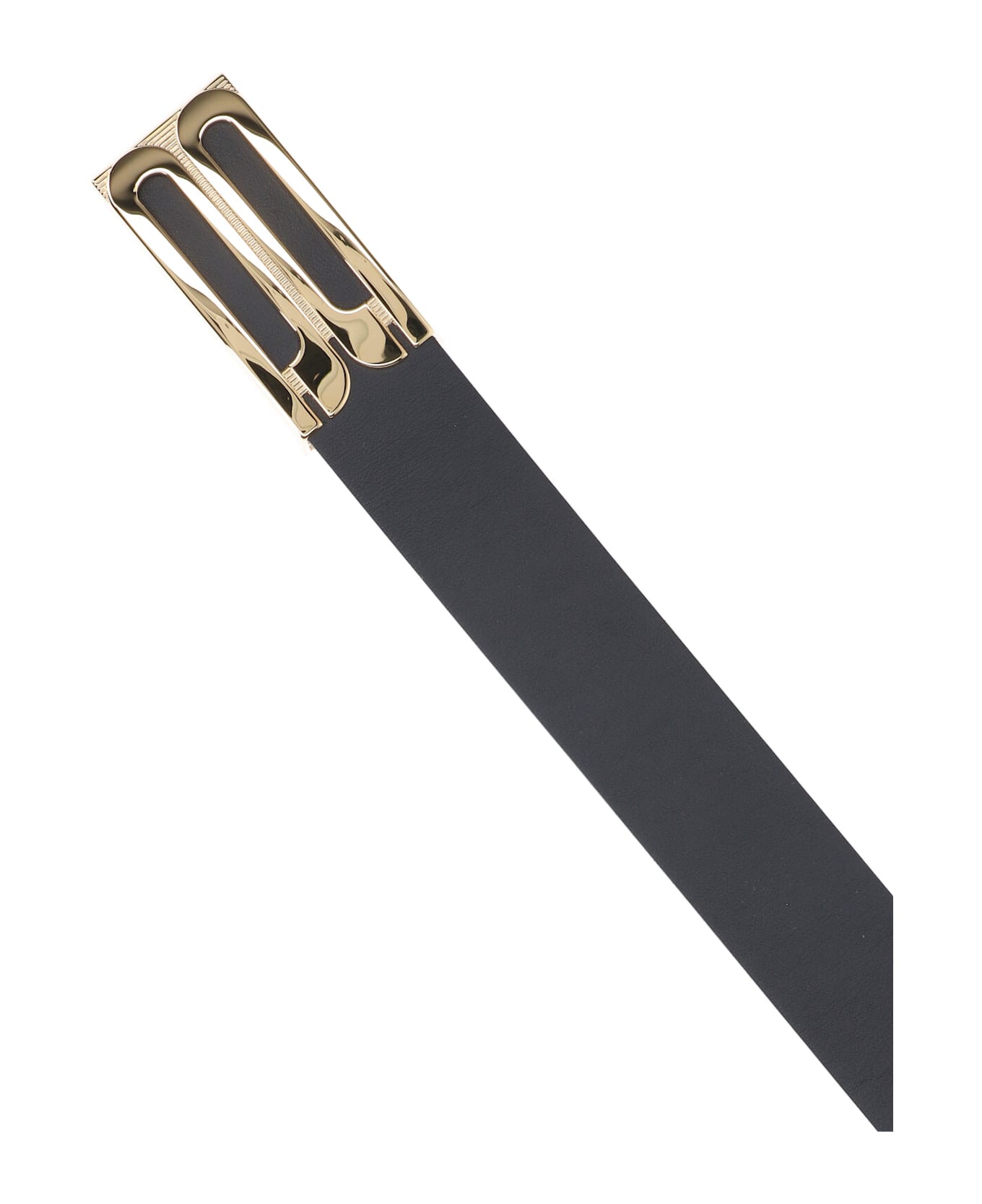Victoria Beckham Jumbo Frame Belt - BLACK