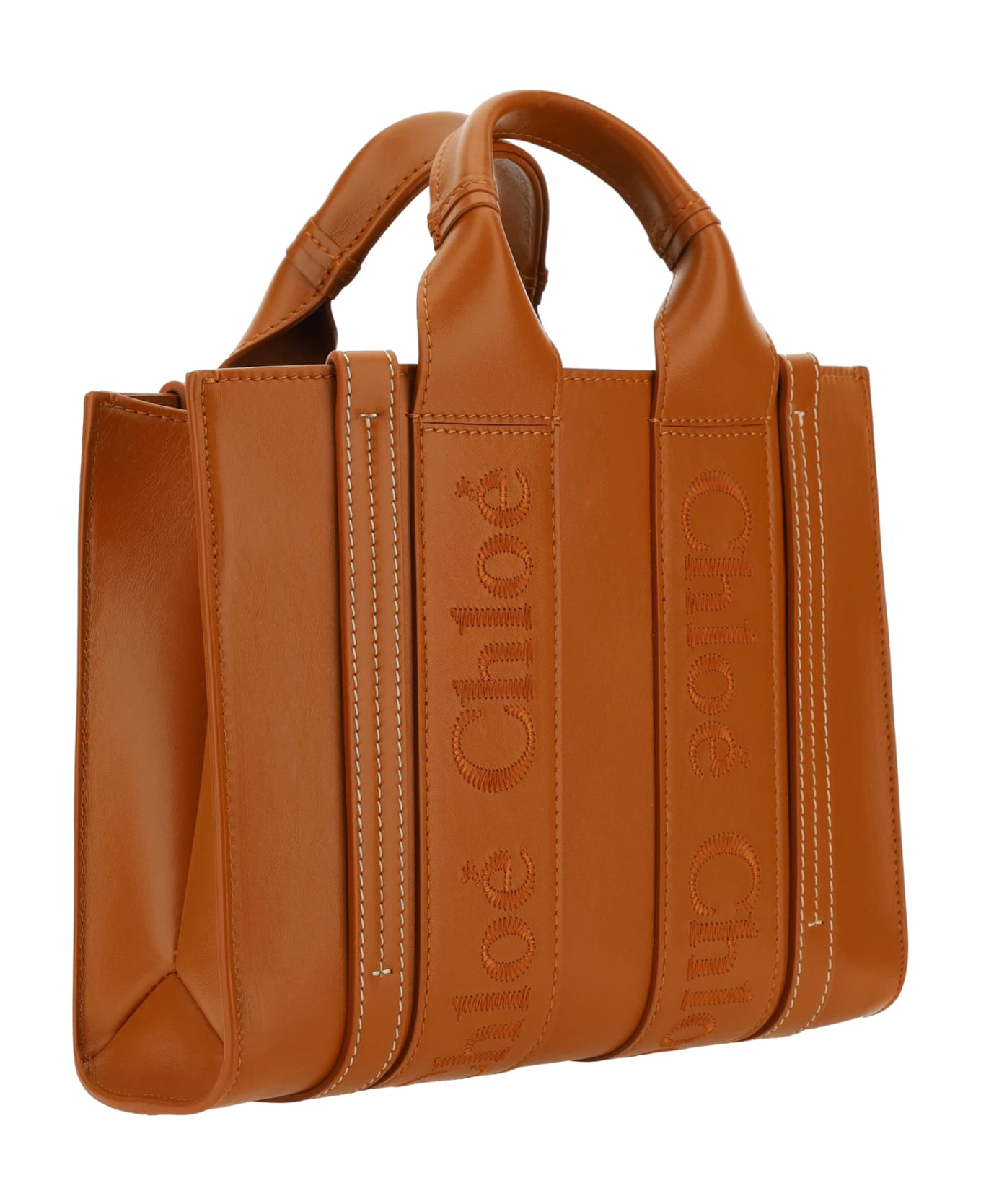 Chloé Woody Handbag - Caramel