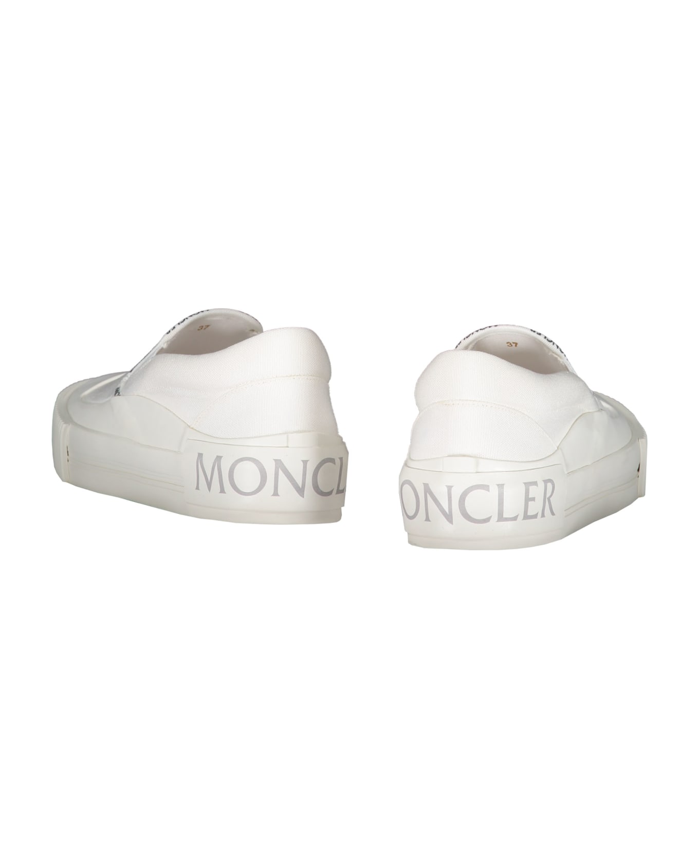 Moncler Glissiere Tri Slip-on Sneakers - White