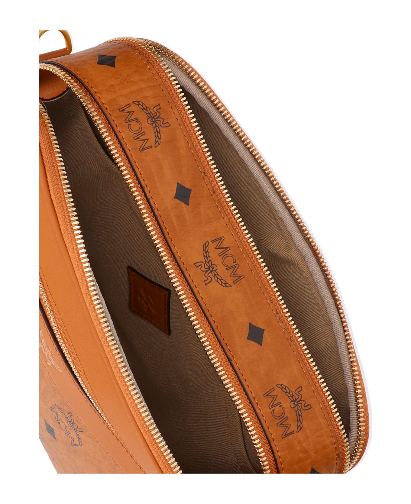 MCM 
 Diamond
 Crossbody Bag - Brown