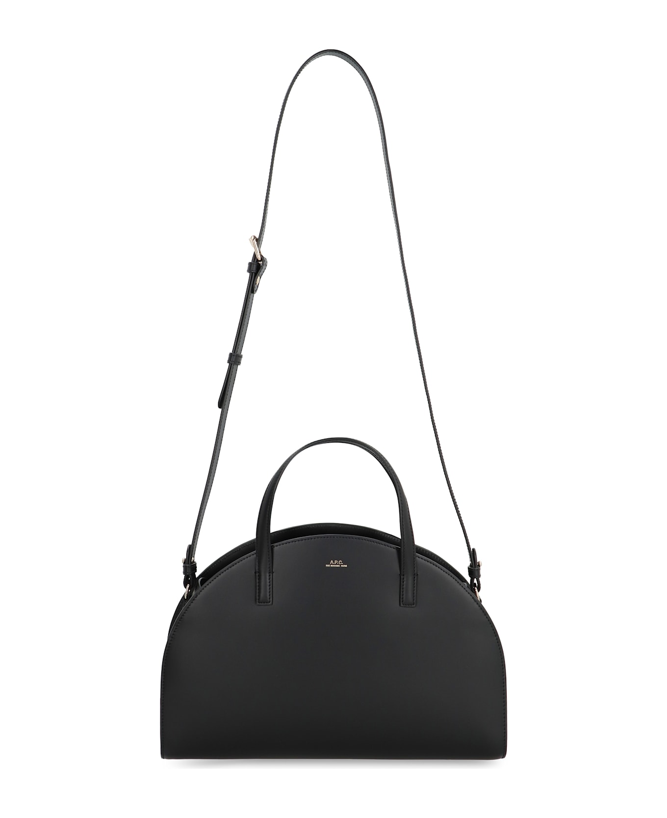 A.P.C. Demi-lune Tote Bag - black