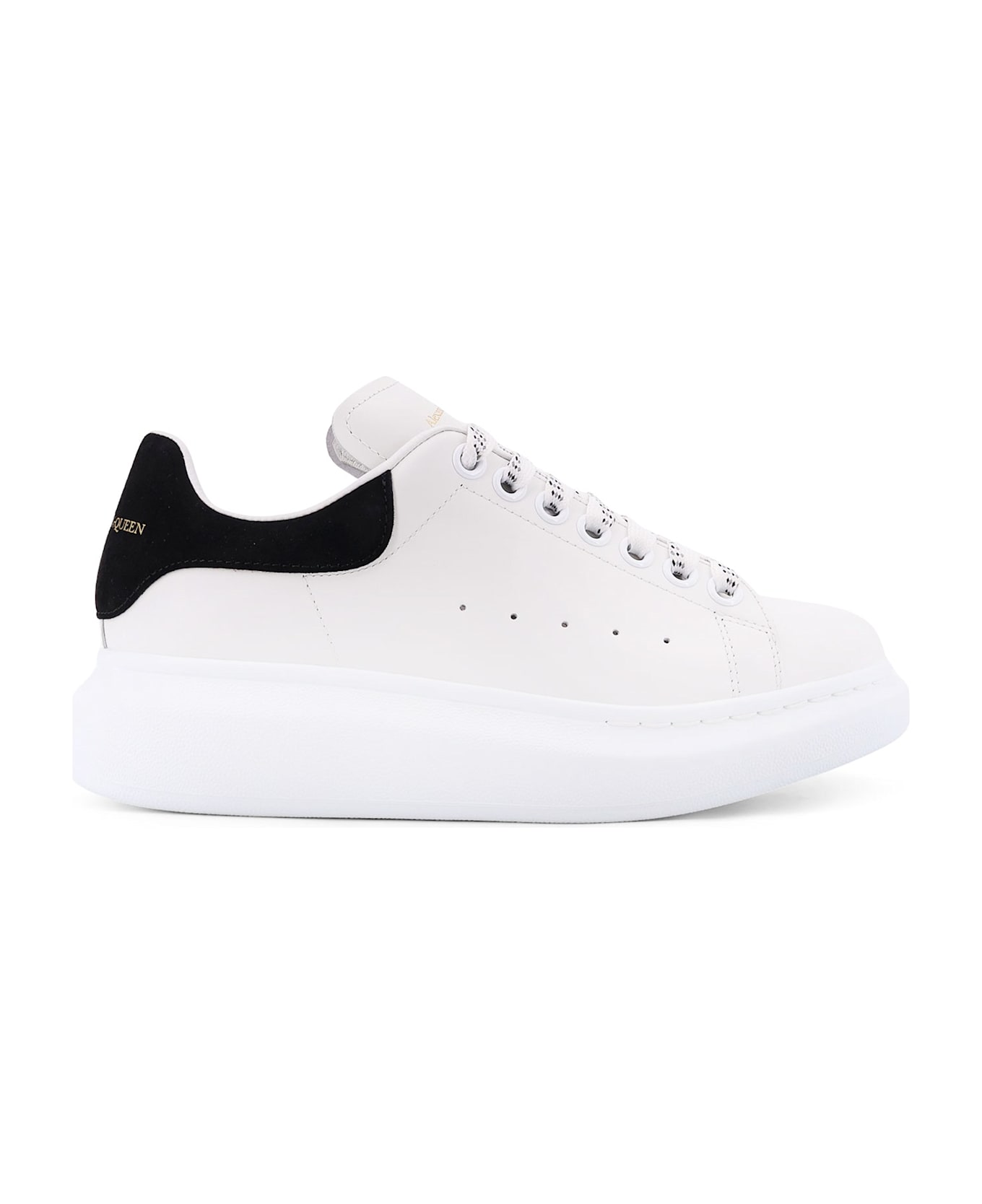 Alexander McQueen Oversize Leather Sneakers - White