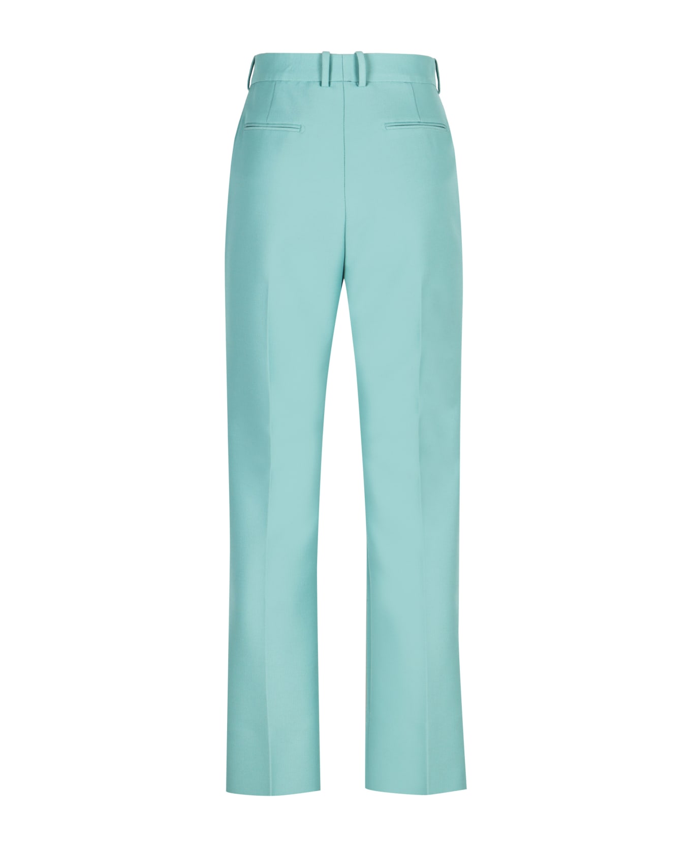Tom Ford Wool Blend Trousers - BLUE