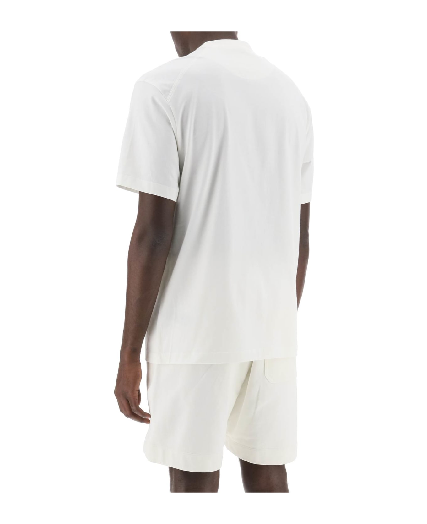Y-3 Cotton Crew-neck T-shirt - OWHITE Tシャツ