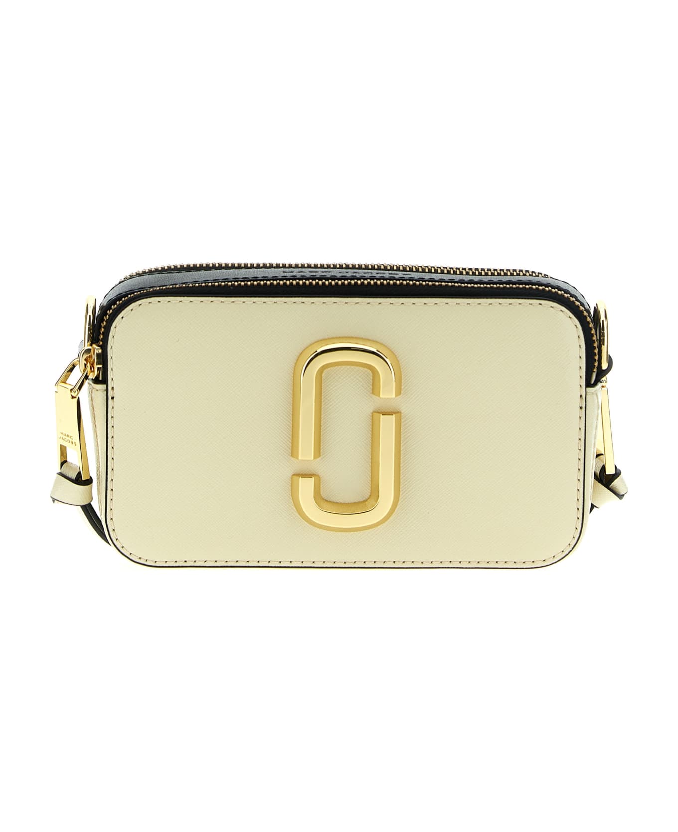 Marc Jacobs The Snapshot Leather Camera Bag - white ショルダーバッグ
