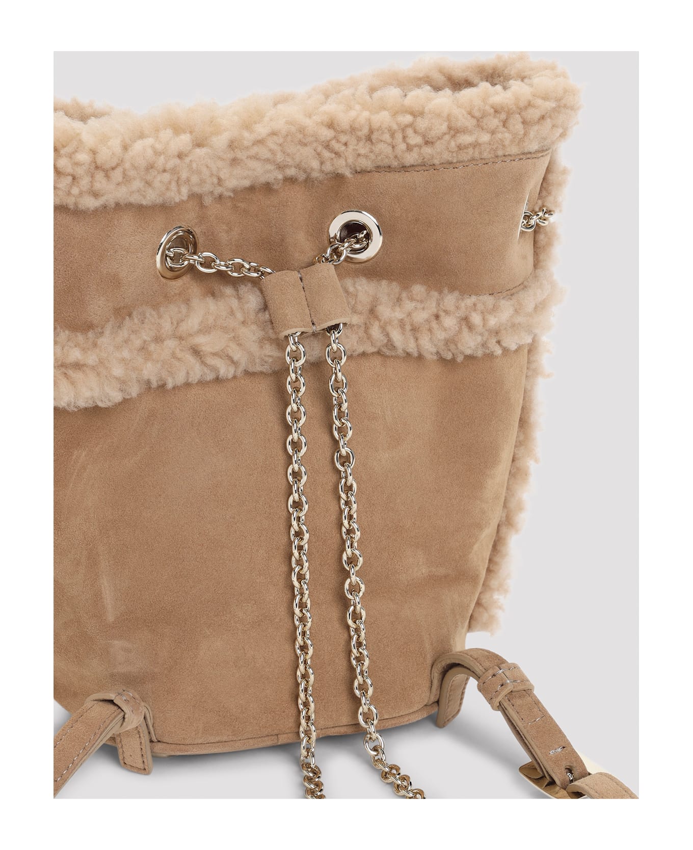 Roger Vivier Tres Vivier Backpack - Tabacco