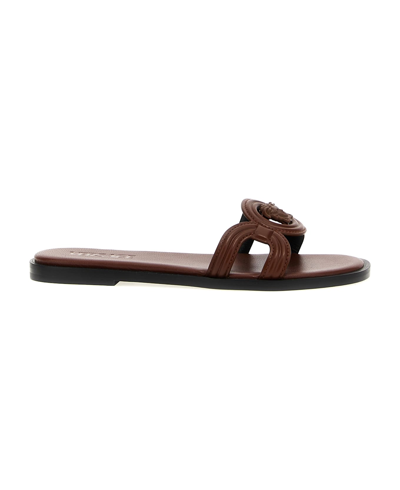Versace 'medusa '95' Sandals - Rust