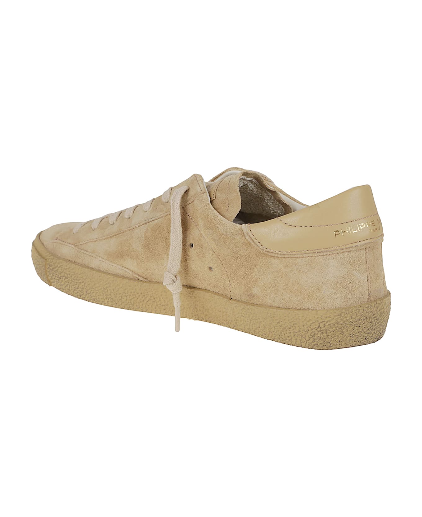 Philippe Model Prsx Low Man Daim `70 - Beige