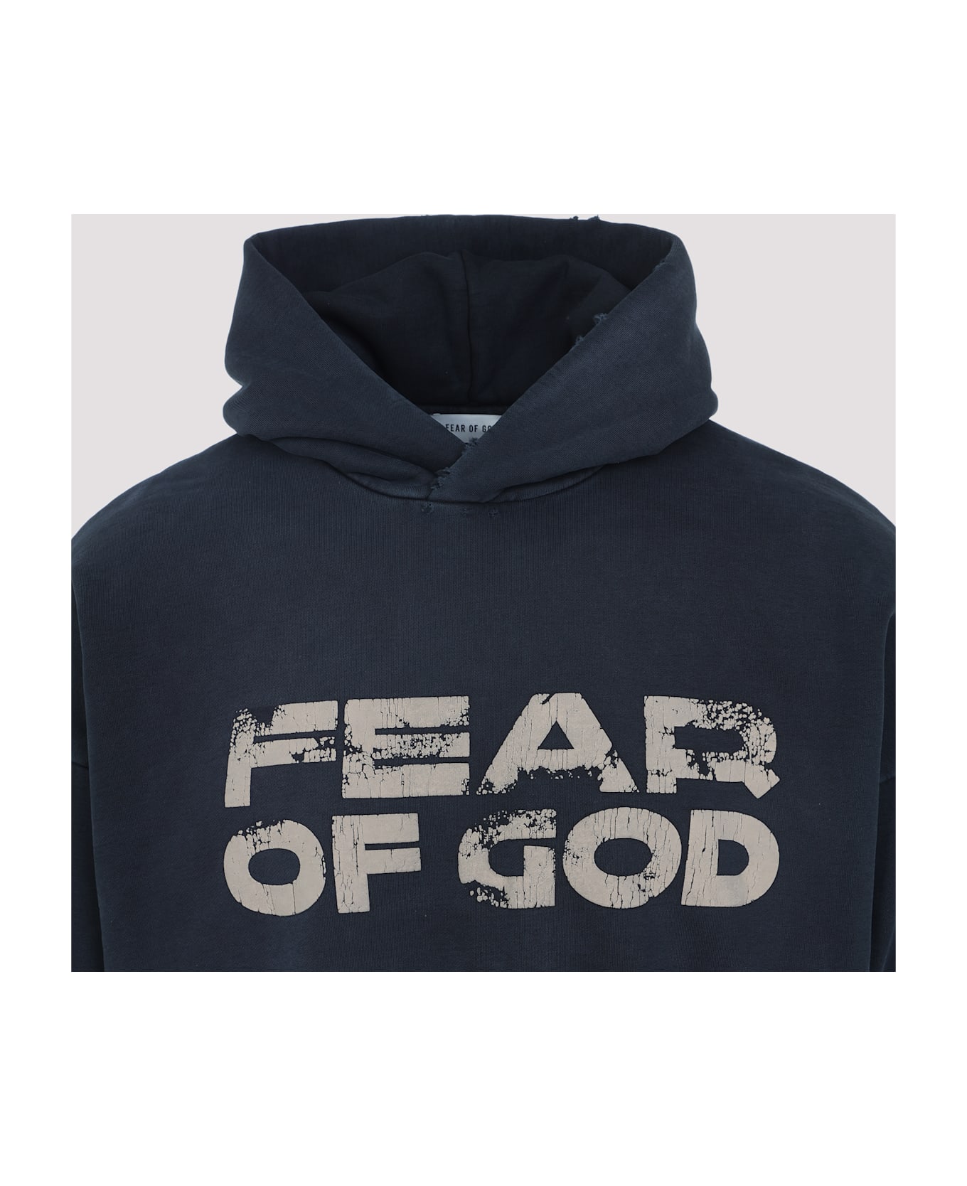 Fear of God Cotton Hoodie - Black