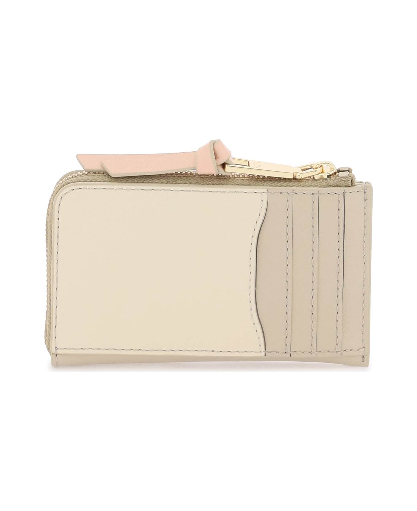 Marc Jacobs Snapshot Top Zip Multi Wallet - KHAKI MULTI (Beige)