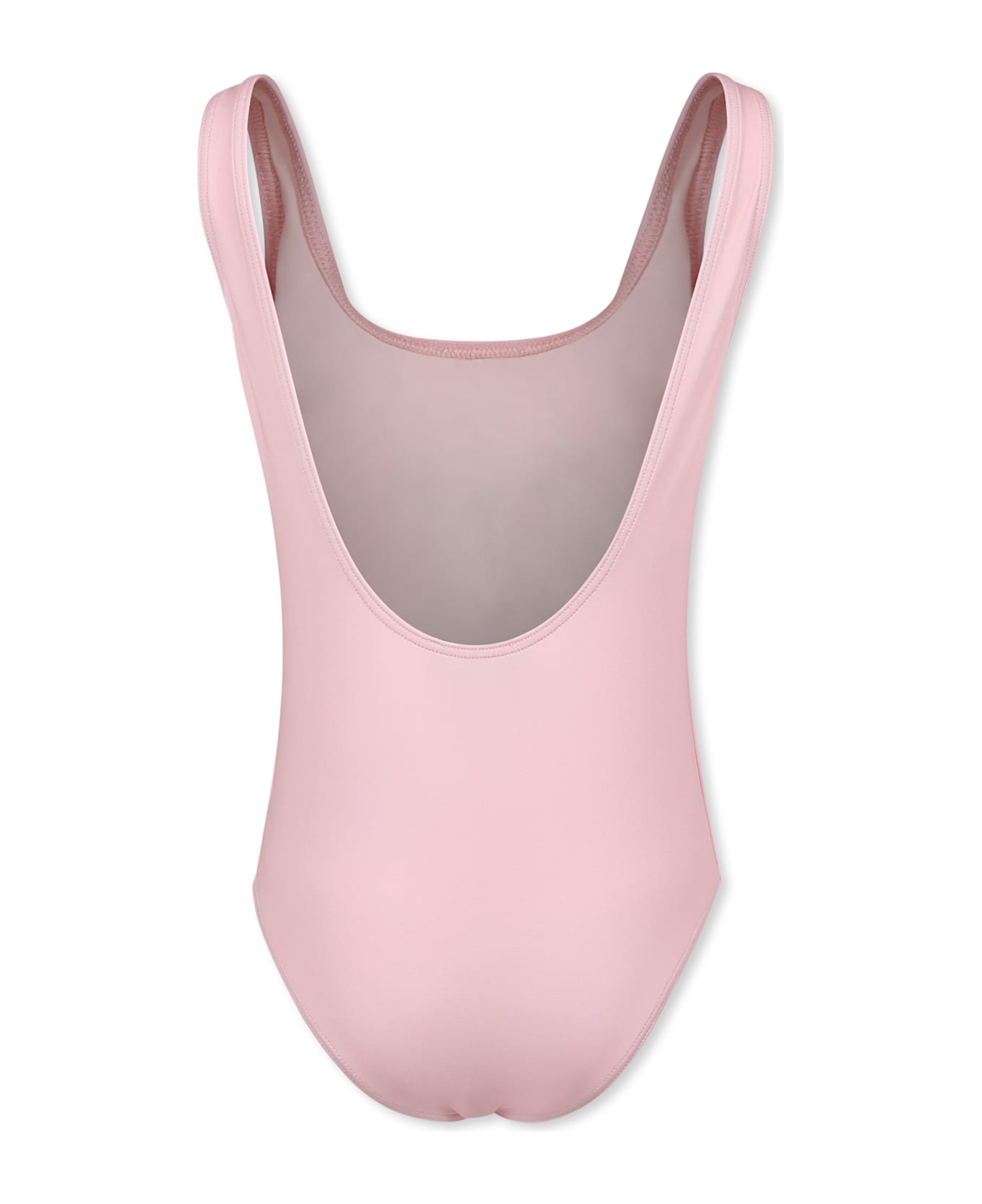 Moschino Pink Swimsuit For Girl With Teddy Bear - Pink