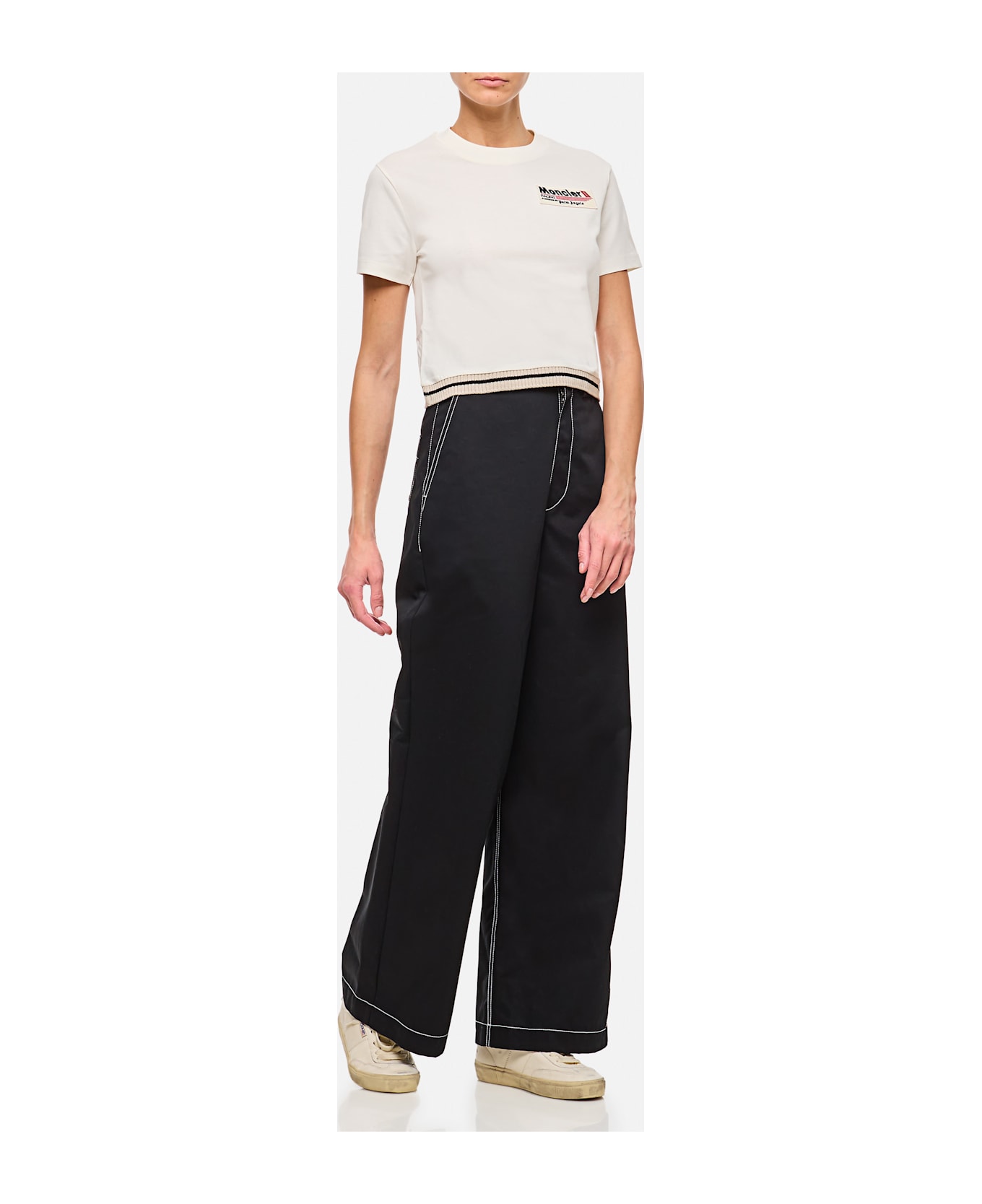 Moncler Genius X Palm Angels Trousers - Black