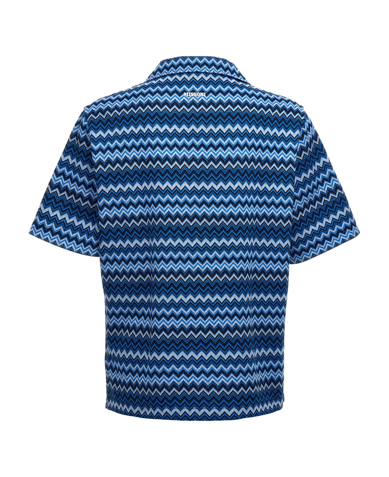 Missoni Short-sleeved Shirt - Blue シャツ