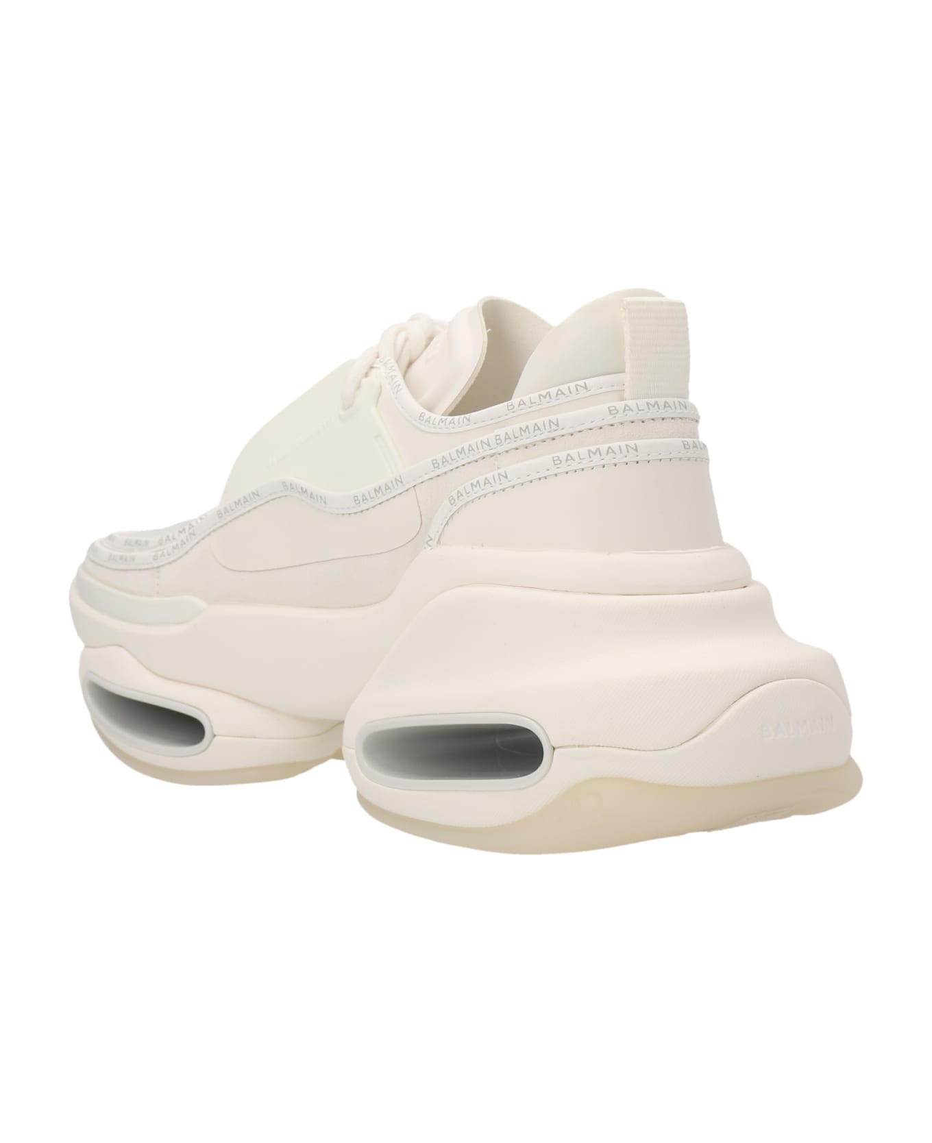 Balmain 'b-bold' Sneakers - White
