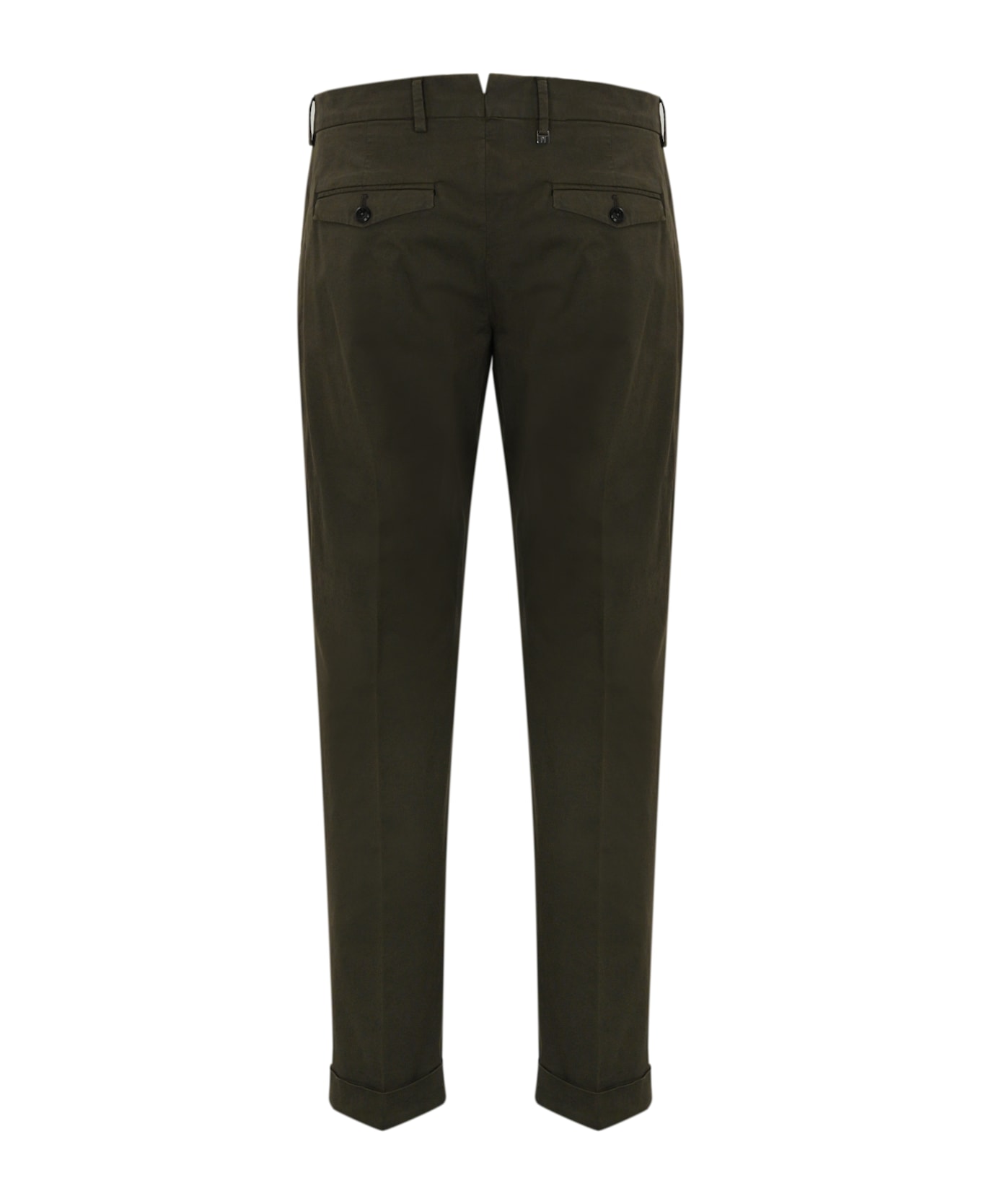 PT Torino Rebel 1p Gabardine Trousers - Cacao