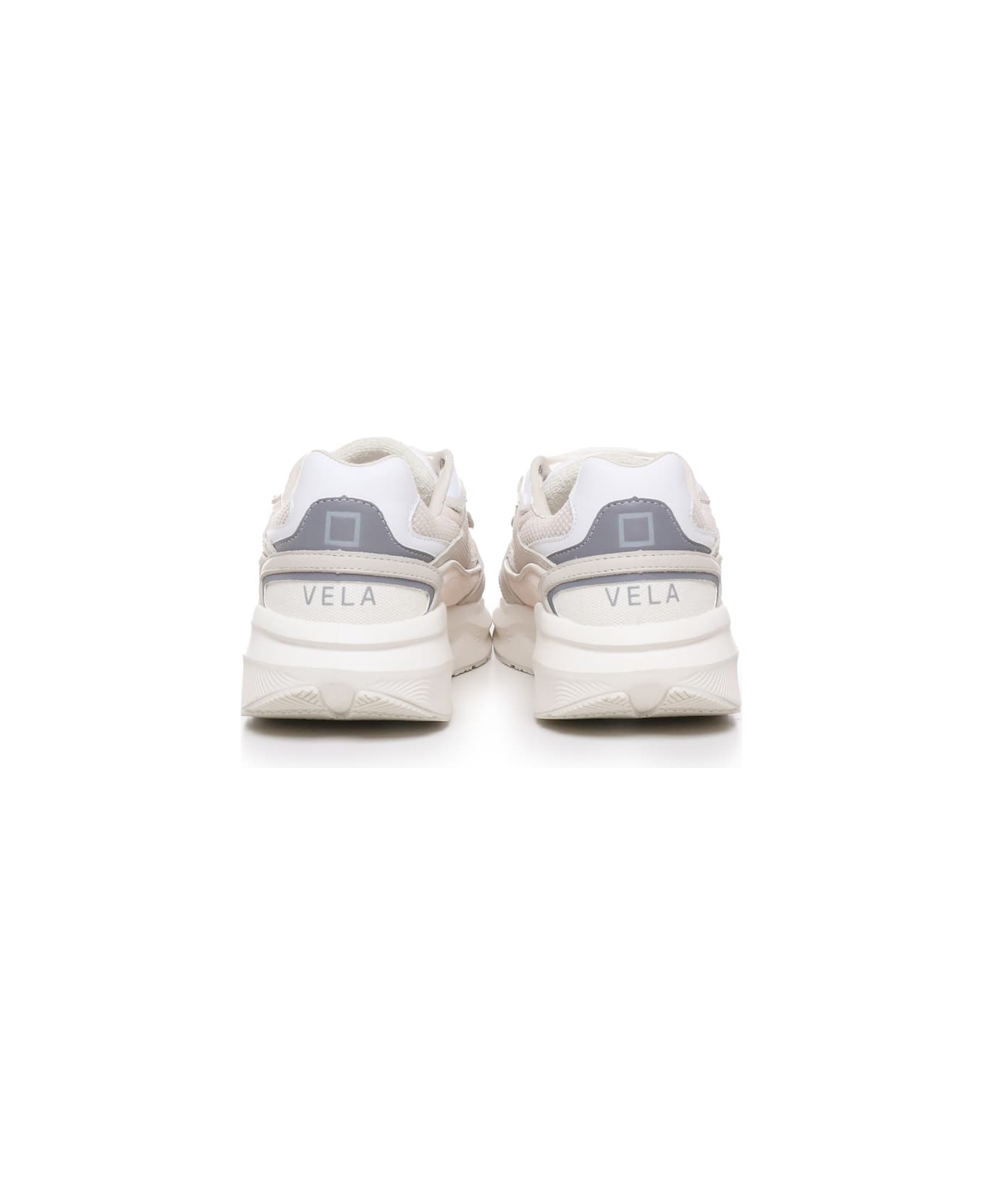 D.A.T.E. Vela Hybrid Sneakers - White