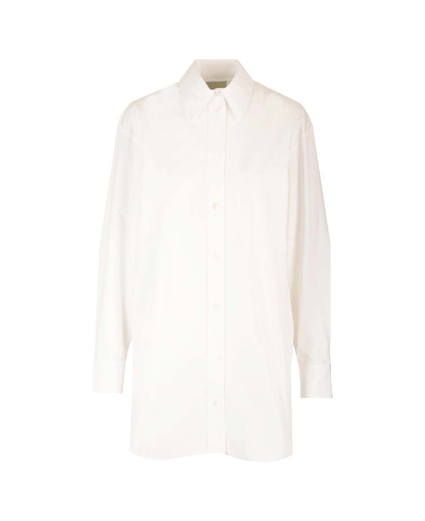 Isabel Marant 'cylvany' Boyfriend Shirt - BIANCO