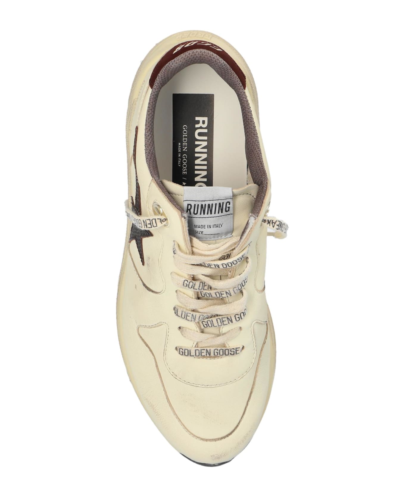 Golden Goose Sneakers Running Sole - White